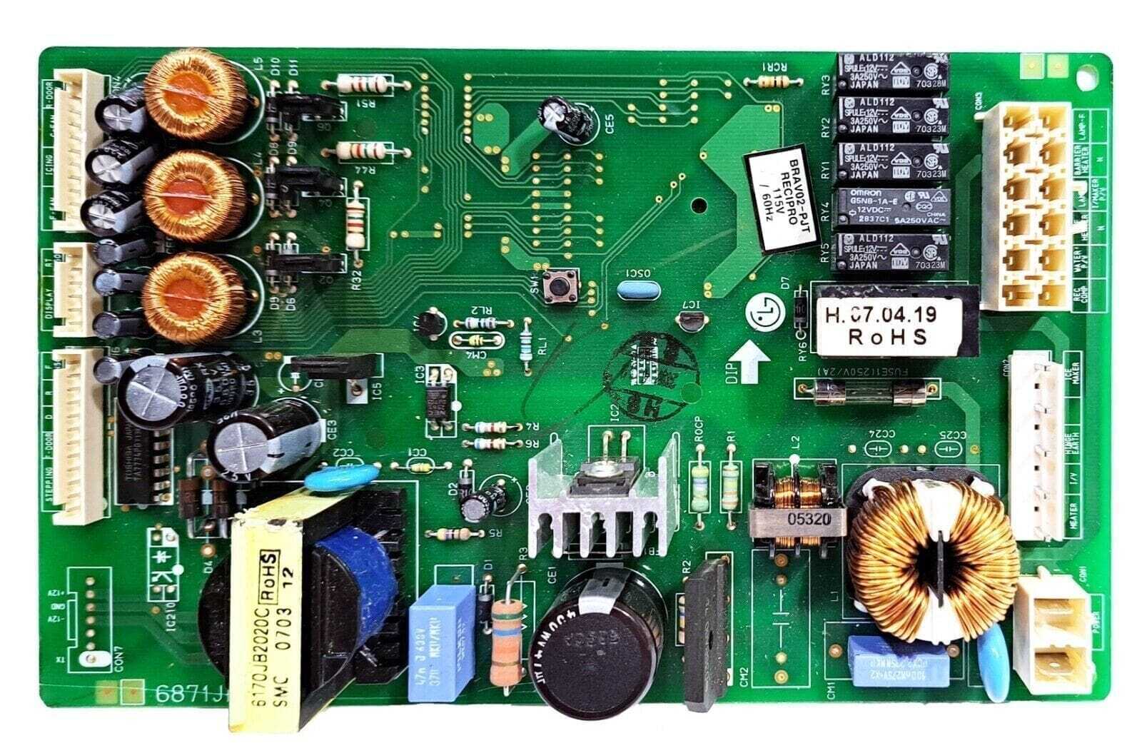 LG Refrigerator Control Board 6871JB1431A open box