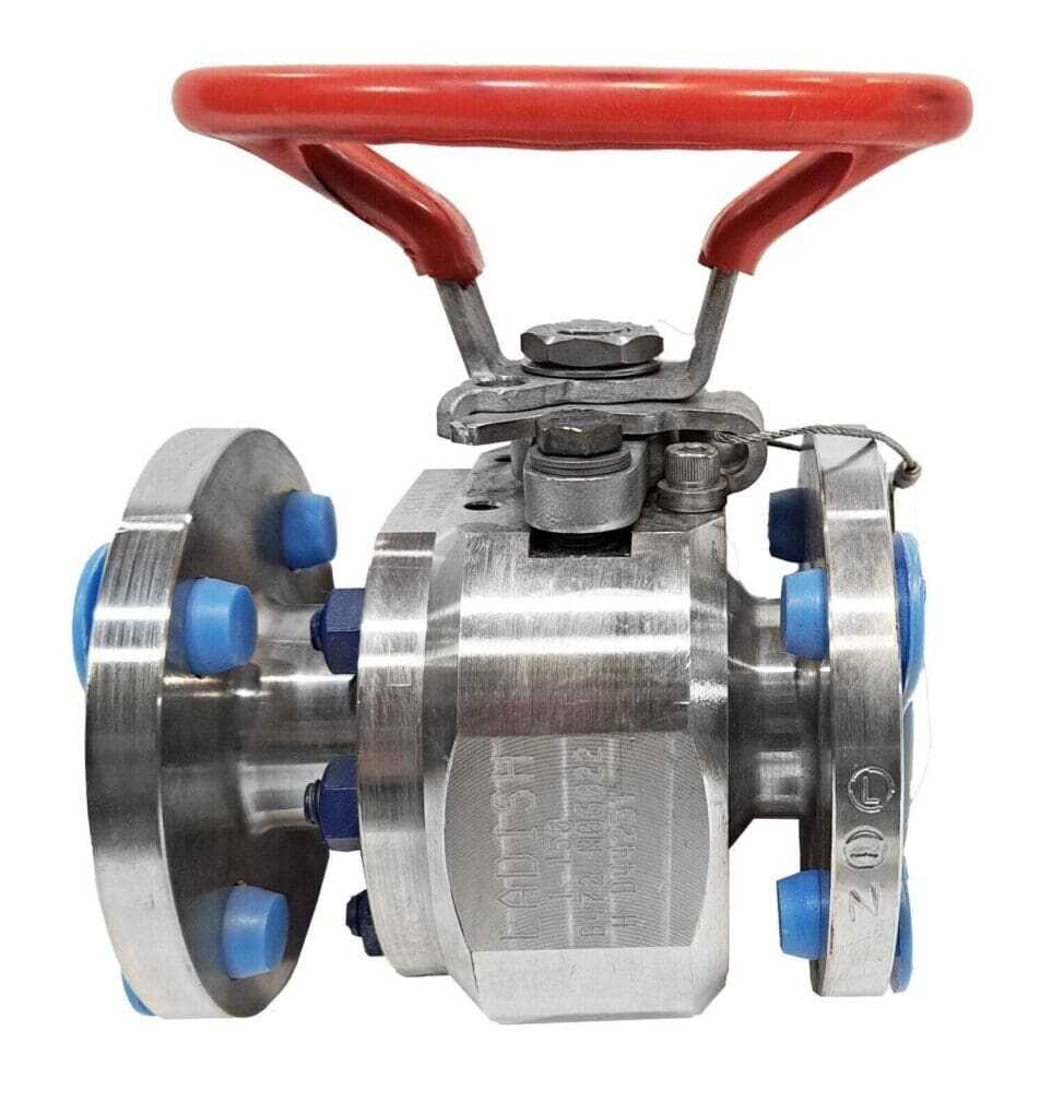Ladish 1-1/2" Hastelloy C22 Ball Valve API 607, 608, 641 Class 150 Fire Safe