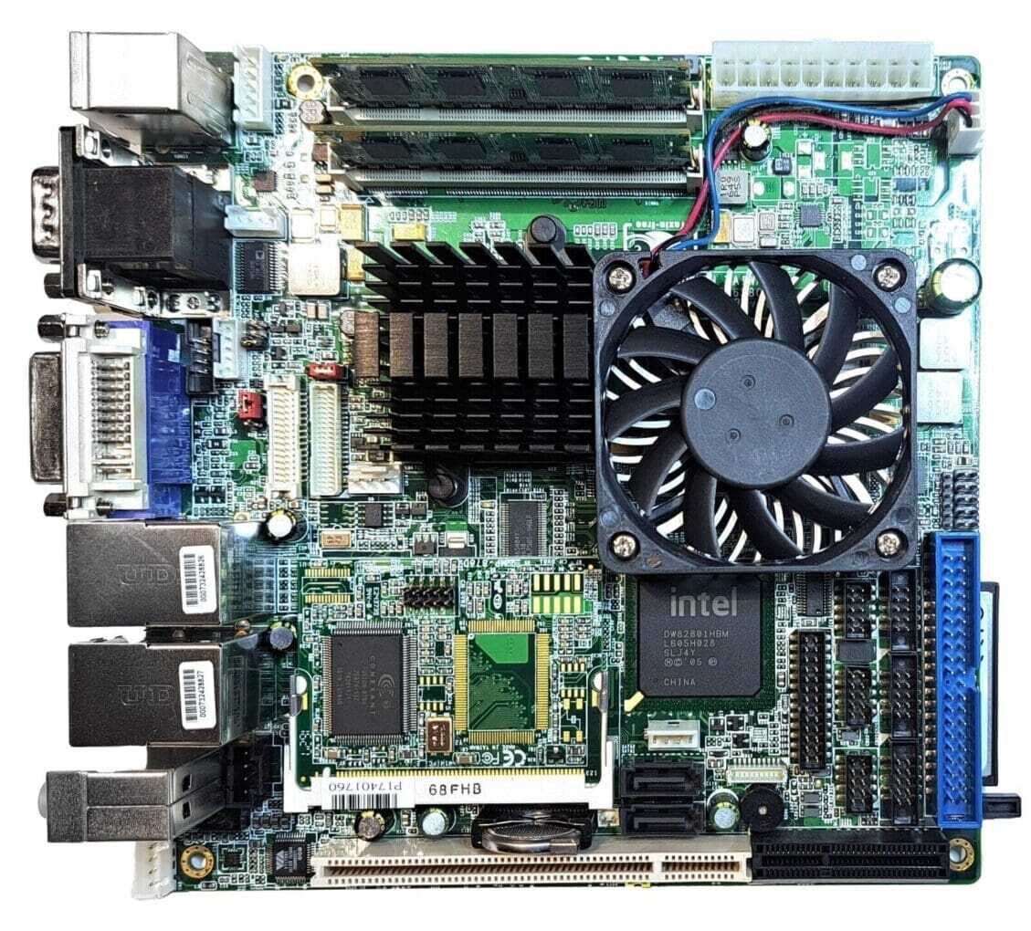 AAEON EMB-9658T REV A1.0 1907965805 Industrial SBC +2gb ram