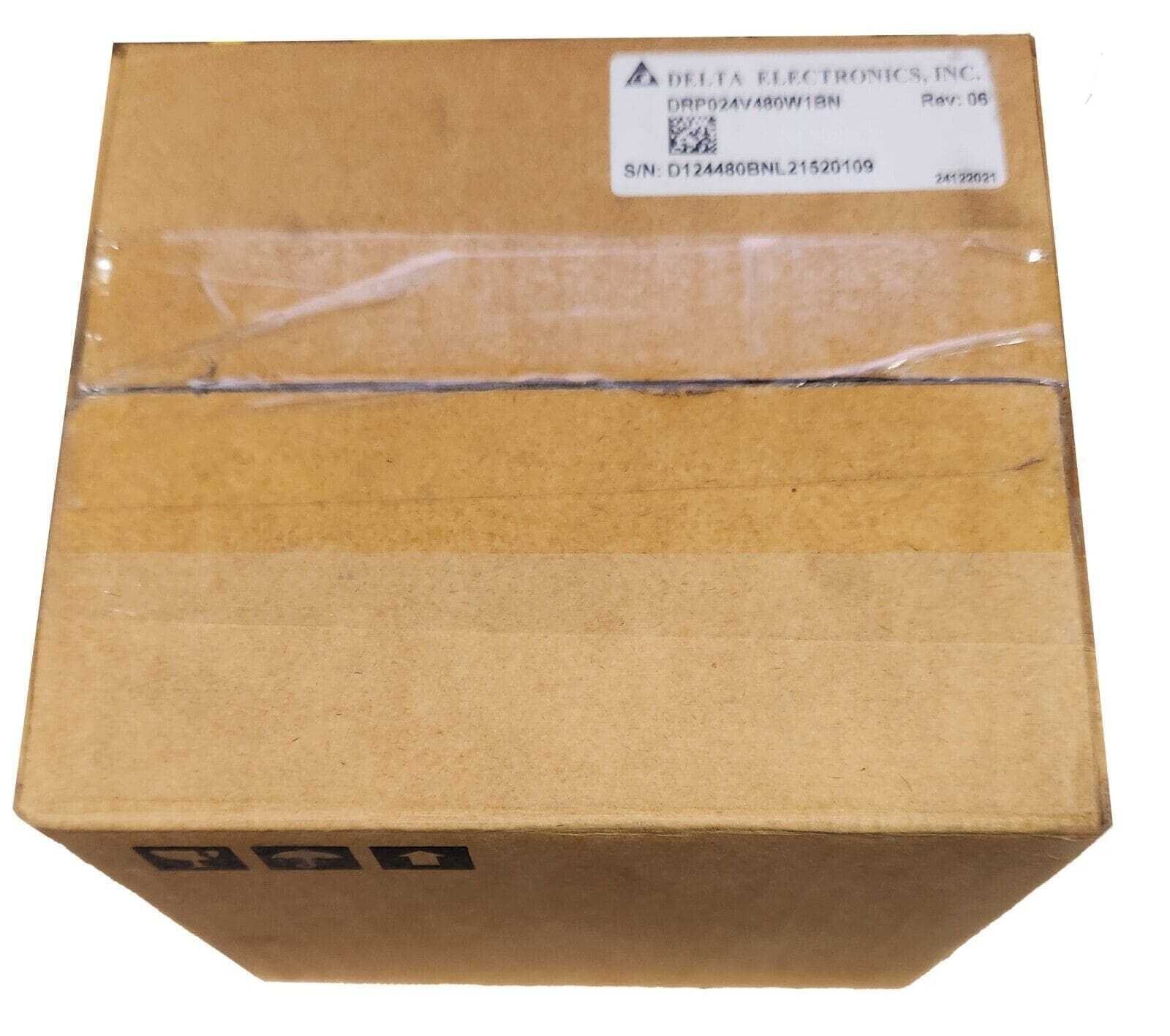 Delta CliQ II 1AC/24VDC/20A DIN Rail Power Supply DRP024V240W1BN