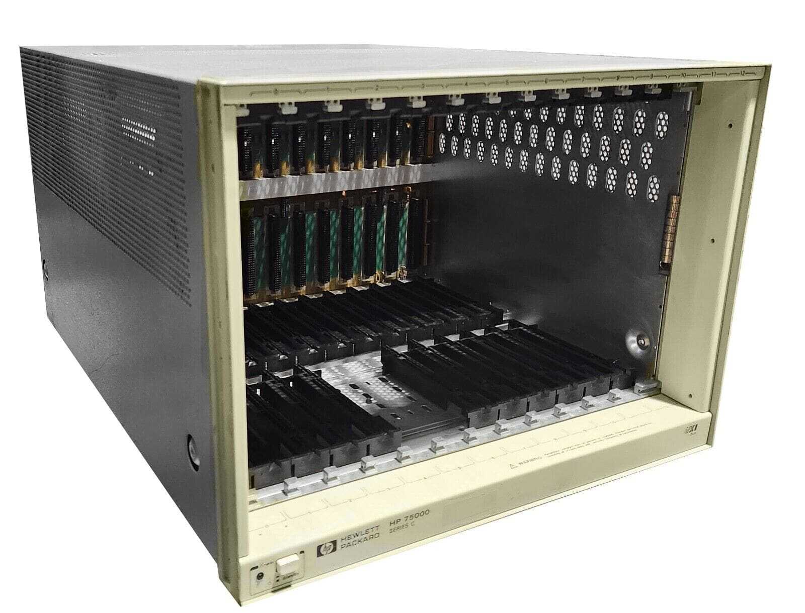 HP - Agilent - Keysight 75000 Series C Model E1400B High Power VXI Mainframe
