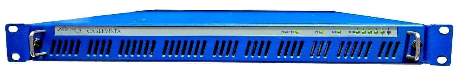 VECIMA CableVista CV1100 EDGE DECODER + CONTROL CARD CV1107 + 5x OUTPUT CARDS