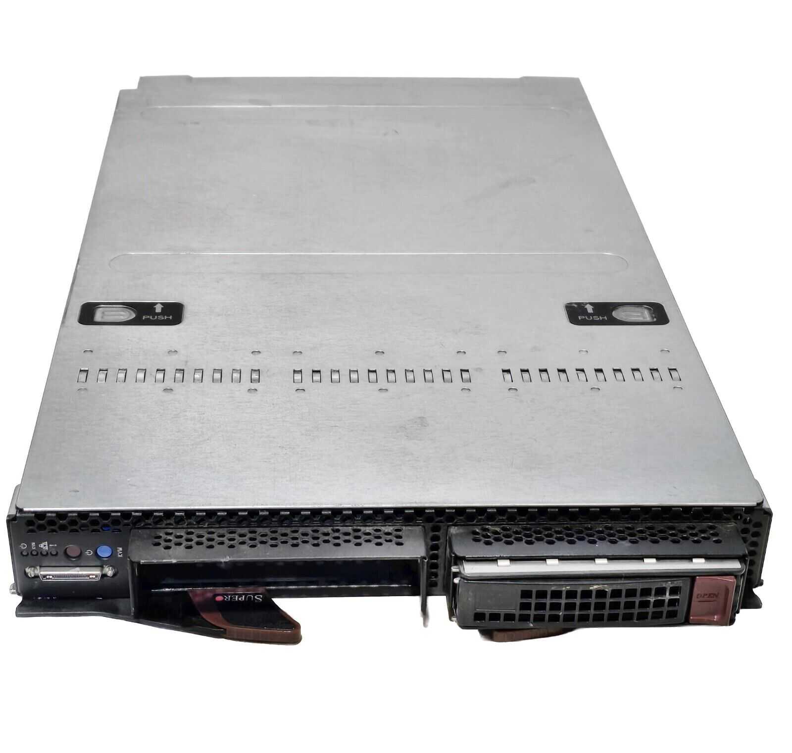 Supermicro SBI-7127R-S6 BLADE SERVER 1U DUAL XEON 2.7GHz E5-2680 64GB RAM
