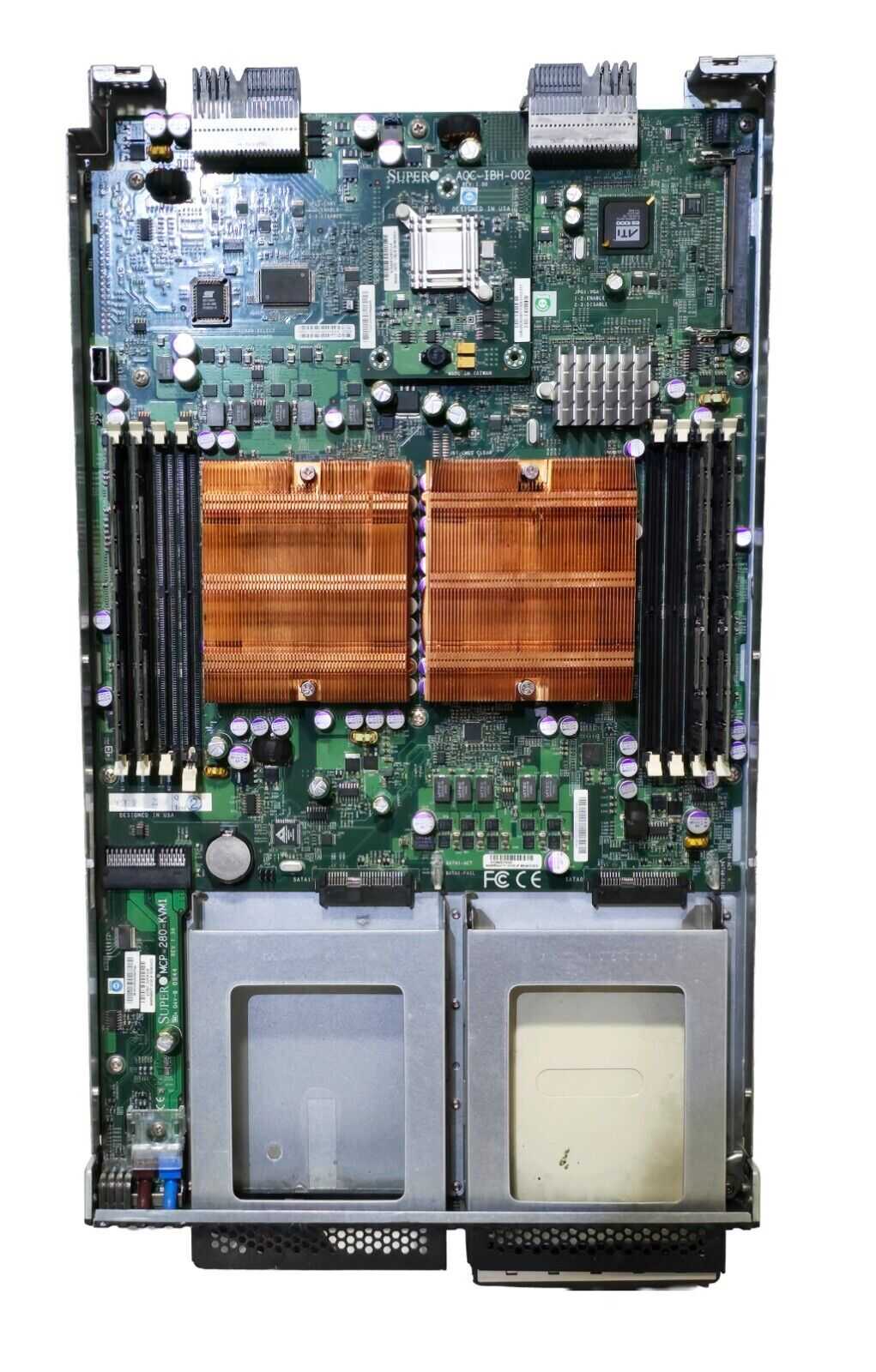 Supermicro SBI-7127R-S6 BLADE SERVER 1U DUAL XEON 2.7GHz E5-2680 64GB RAM