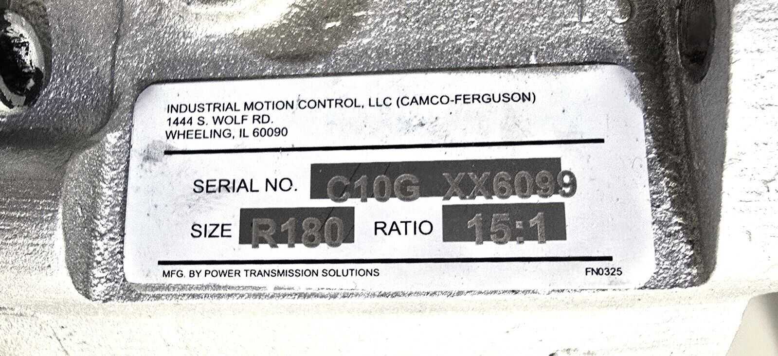 Destaco Camco 601RDM6H24-270 Roller Dial Rotary Index Drive Table 1/3HP 180V