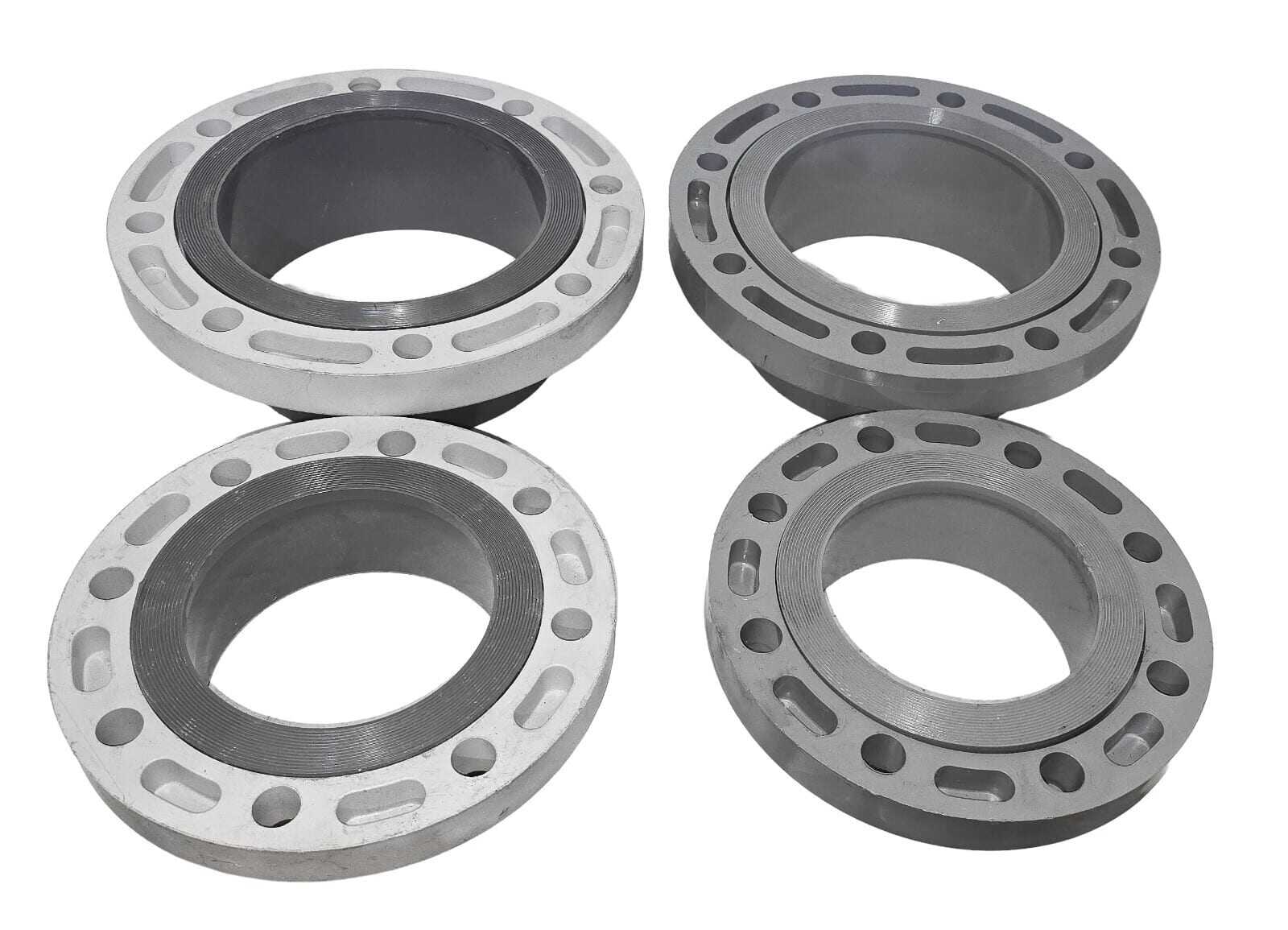 LOT OF 4 Spears Sch 40 8 Bolt 2 PIECE FLANGES 8" & 6" PCV1 & CPVC