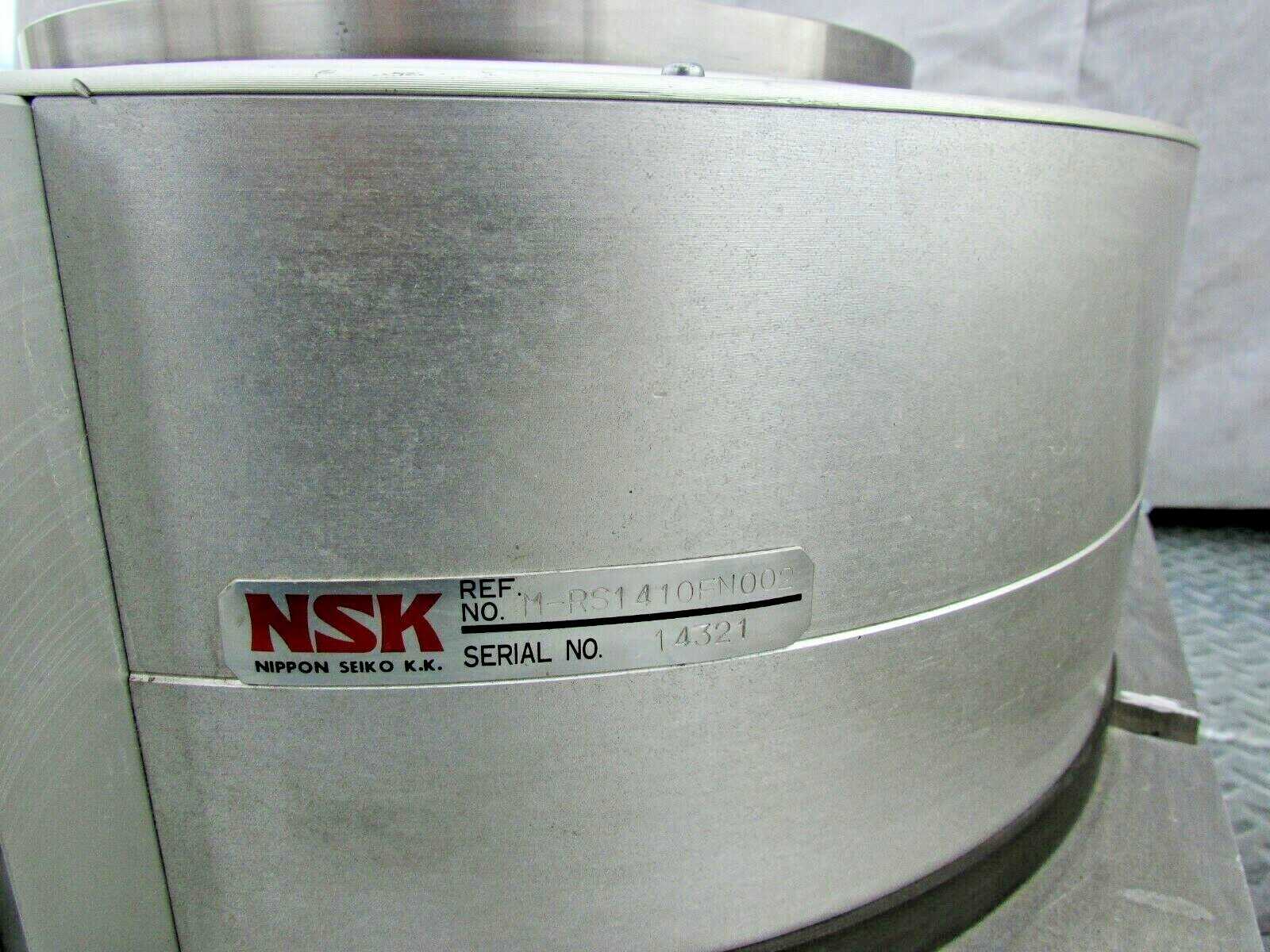 LOT OF TWO NSK MEGATORQUE MOTORS, M-RS1410FN002 and M-RS1410FN402