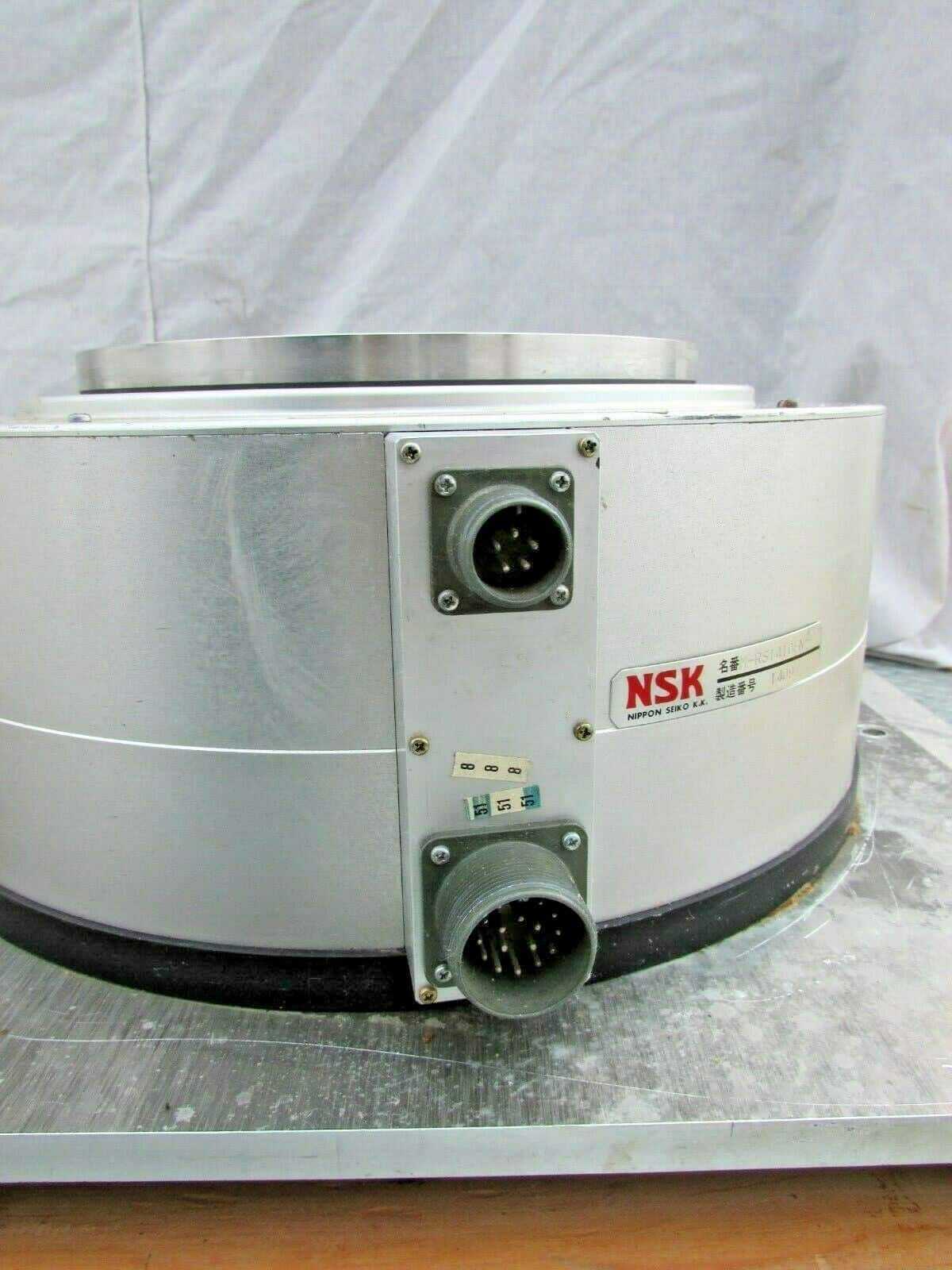 LOT OF TWO NSK MEGATORQUE MOTORS, M-RS1410FN002 and M-RS1410FN402