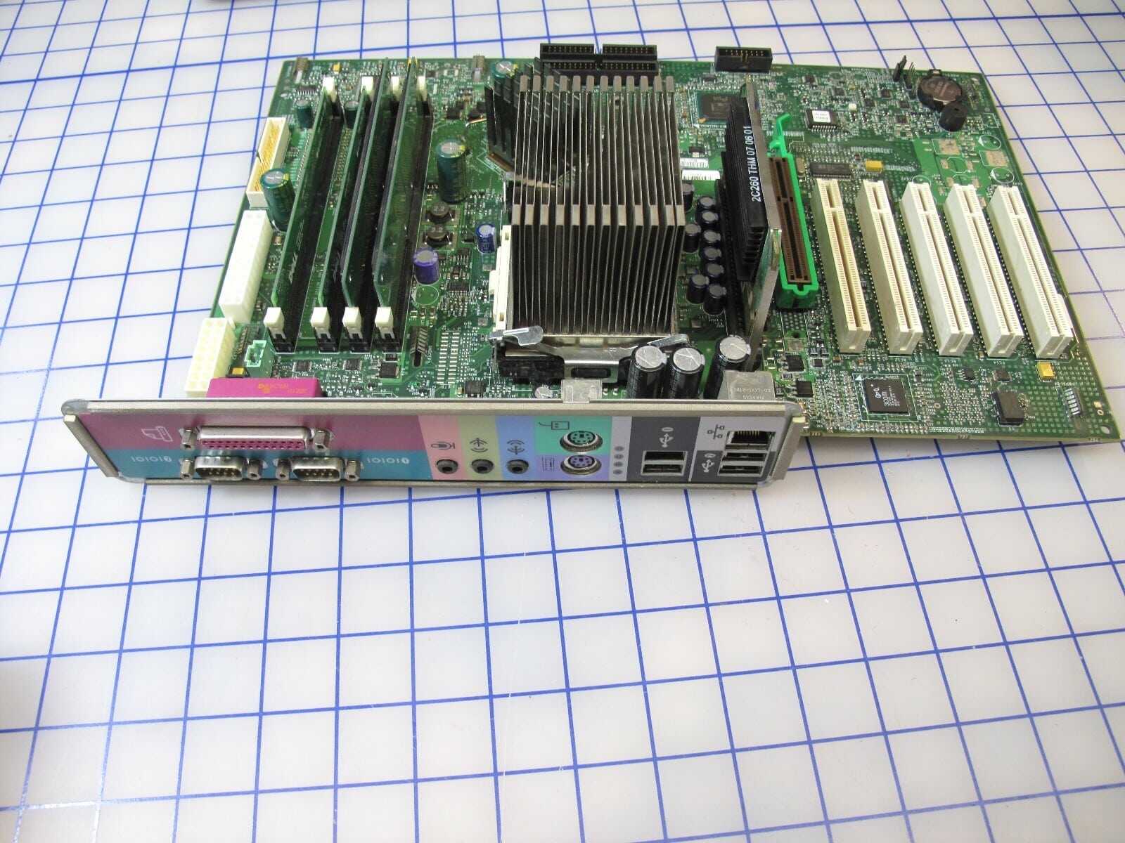 DELL 06F067 Motherboard WITH SL4WS 1.40GHz PENTIUM 4 AND 256MB RAM + HEATSINK