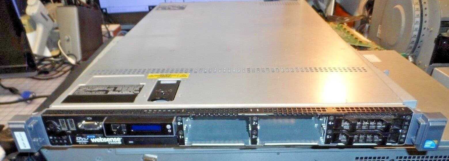 Websense V10000 G2 V-Series 2 x Intel X5550 @267Ghz Quad Core 24GB MEM NO HDD