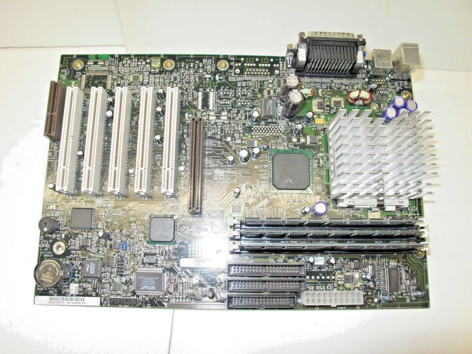 Gateway 4000676 ATXSTF Fed Pro 933m PC Sock 370 Motherboard A19243-404 +CPU +RAM