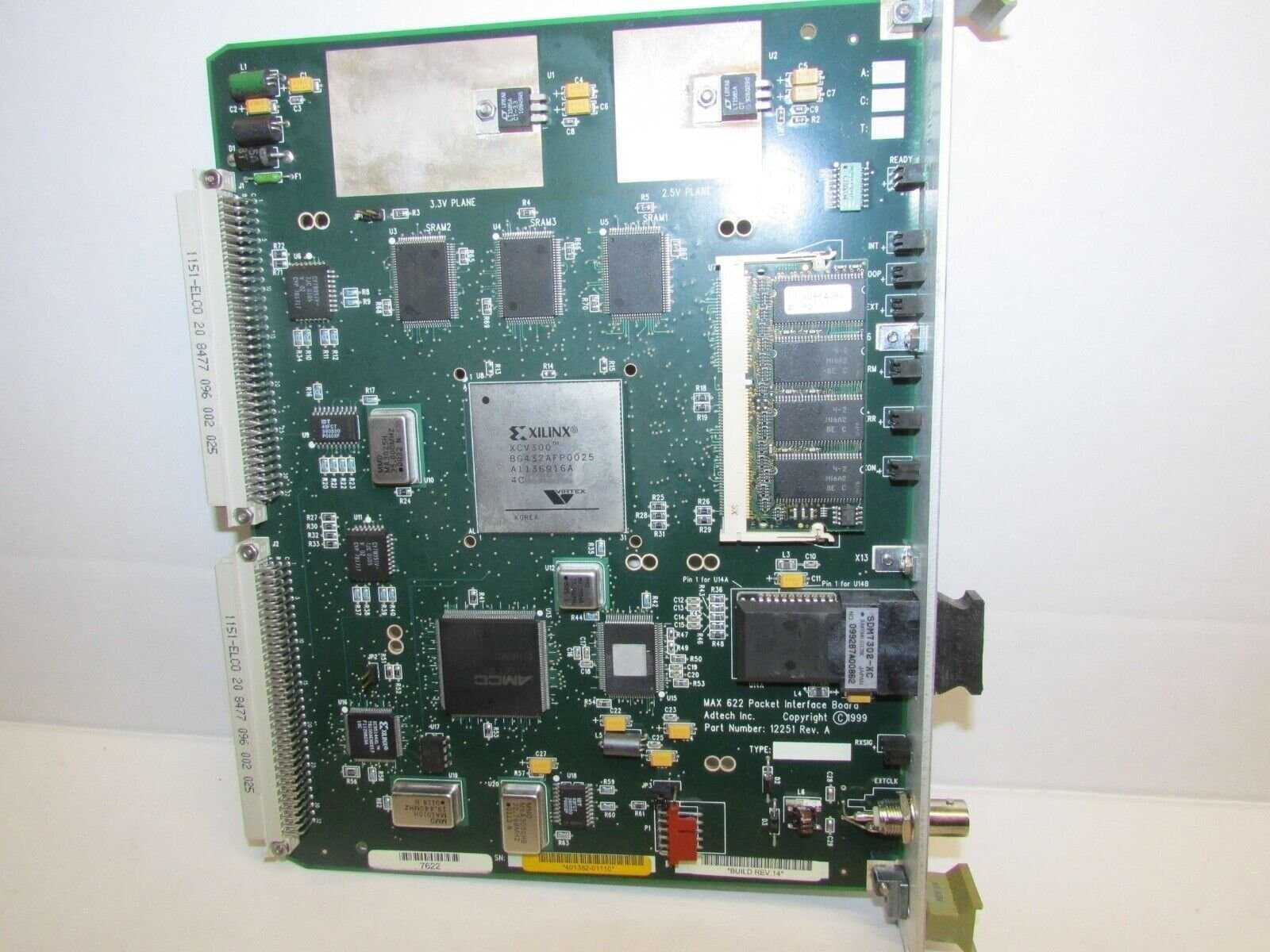 Adtech Spirent 1Gbps Analyzer POS/ATM/FR OC-3c/OC-12c SM 401382 FOR AX/4000