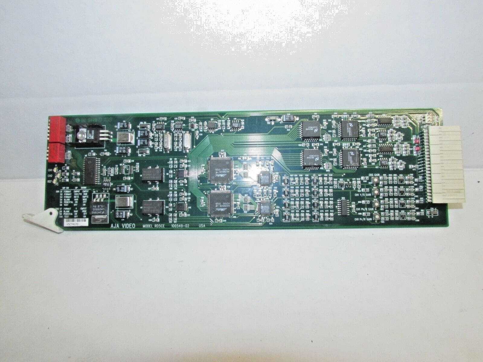 AJA RD5CE Two Channel SDI to Analog Video Converter (Decoder), Channel One to