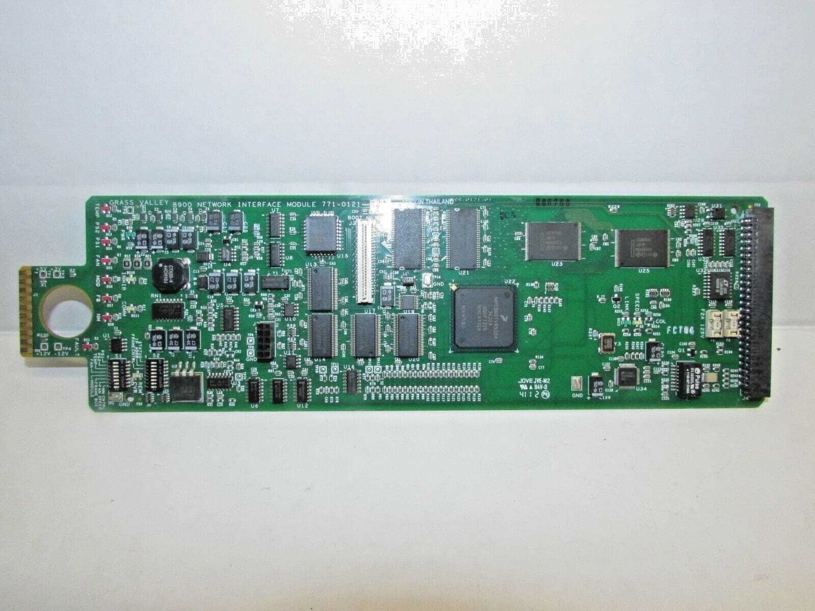 GRASS VALLEY 8900 NETWORK INTERFACE MODULE 771-0121-03A
