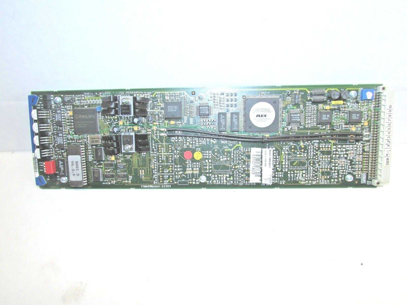 SNELL & WILCOX IQBADI SAAN RBAIB1Y AUD/AES EMBEDDER CARD