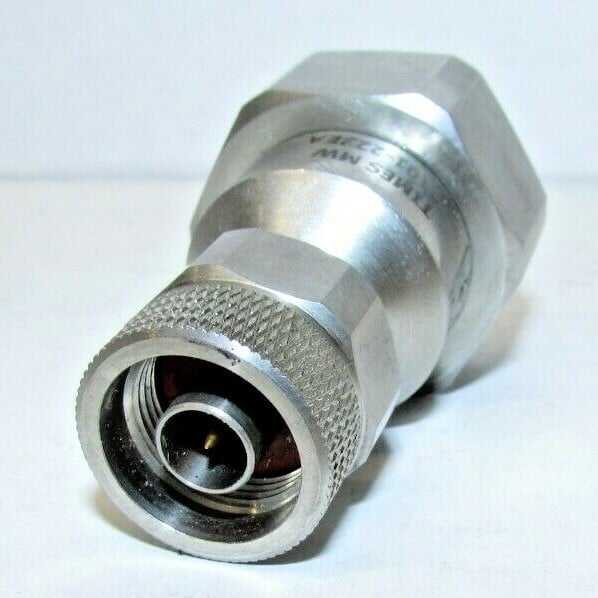TIMES MICROWAVE TUFFGRIP ADAPTER 3191-223EA = N Male-7-16 Male