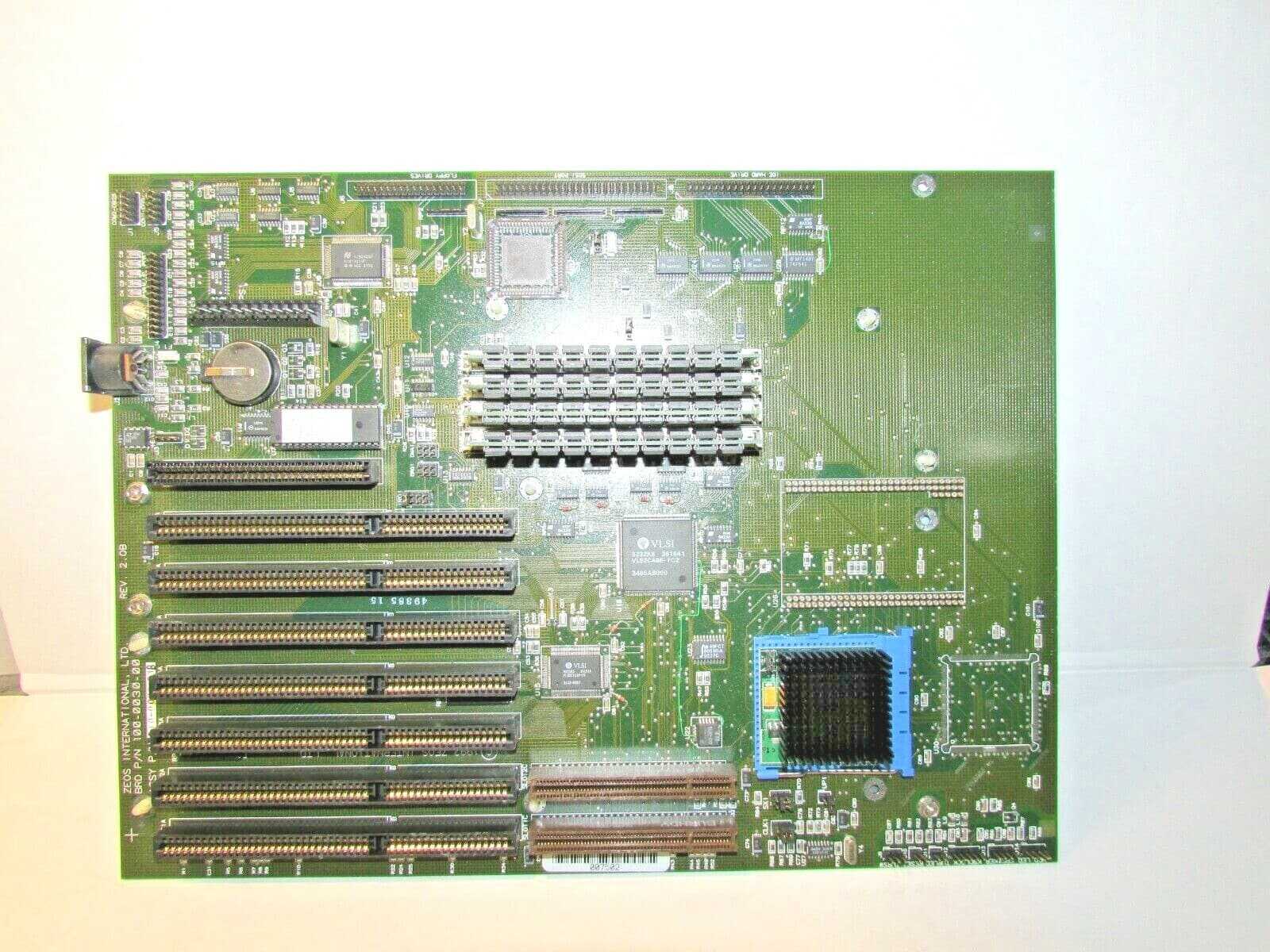 ZEOS 100-0030-00 REV. 2.0B ASSY 100-0030-018 486/33 SYSTEM BOARD + CPU