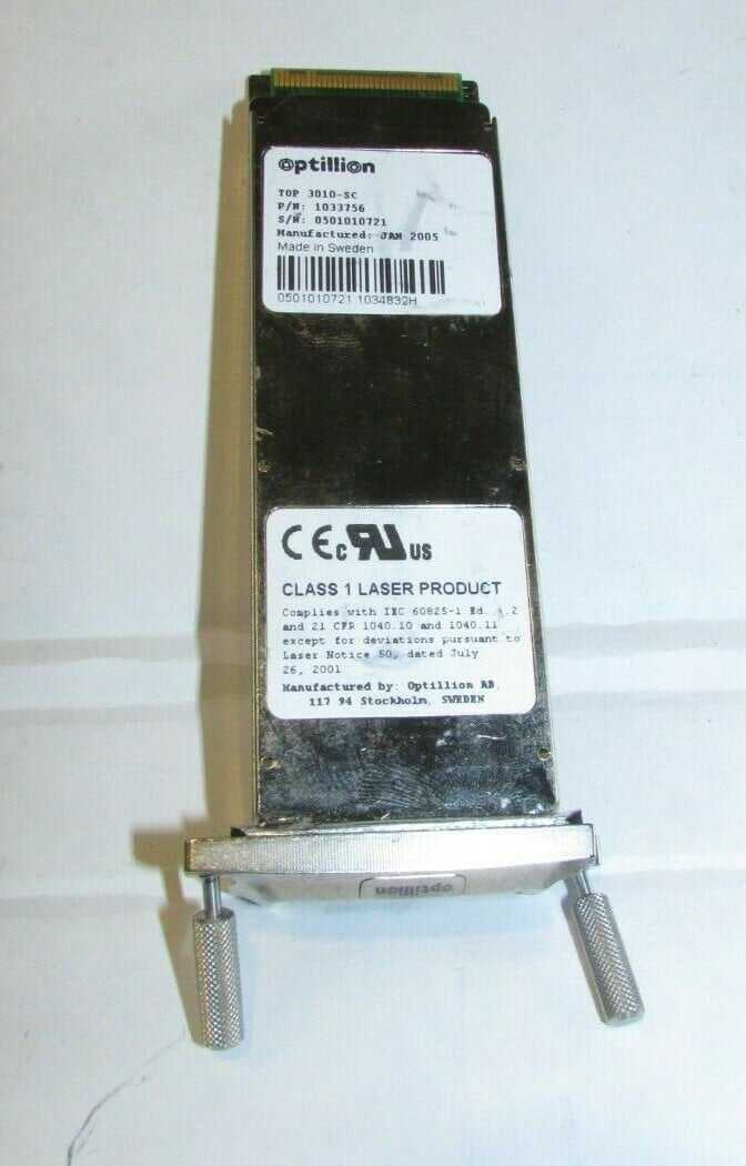 OPTILLION Transceiver Module TOP 3010-SC 1033756 10GBase-LR GBiC