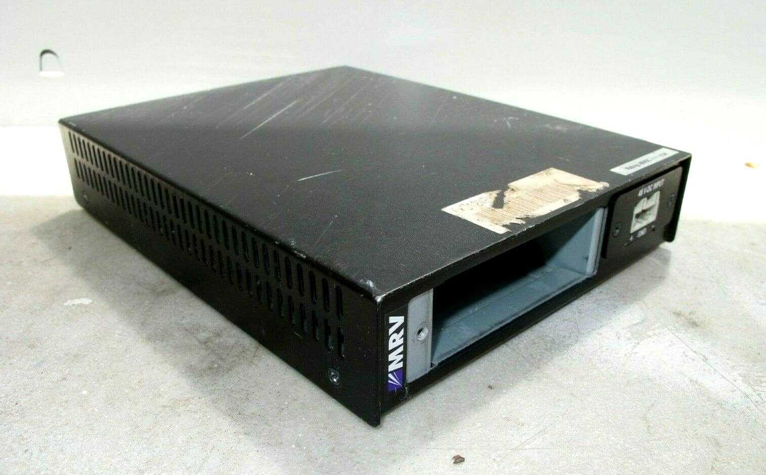 MRV Fiber Driver Chassis with Power Supply ONLY 48 V-DC Input NC316BU-1/DC-R