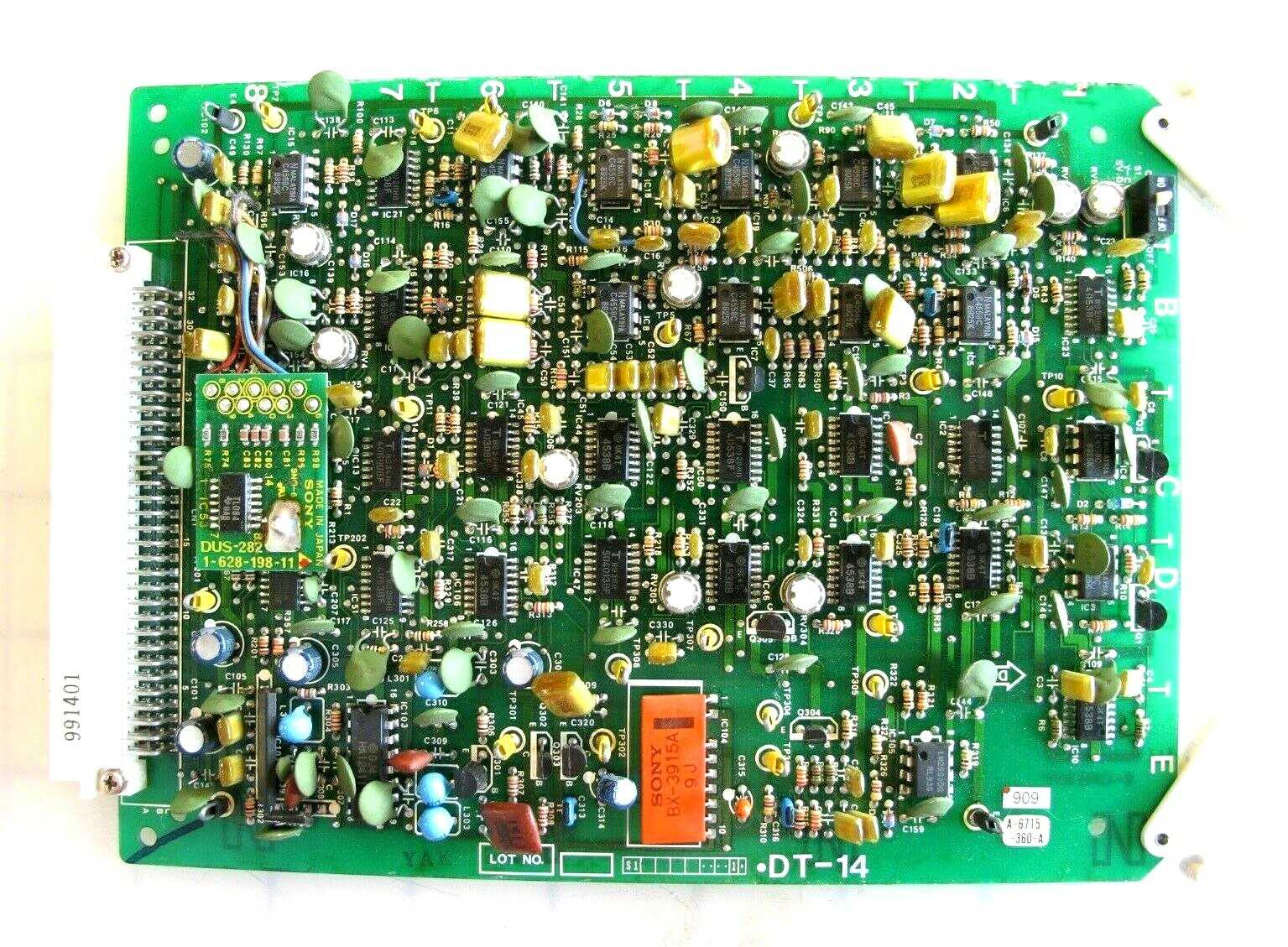 Sony DT-14 Video Recorder Board 1-622-581-11