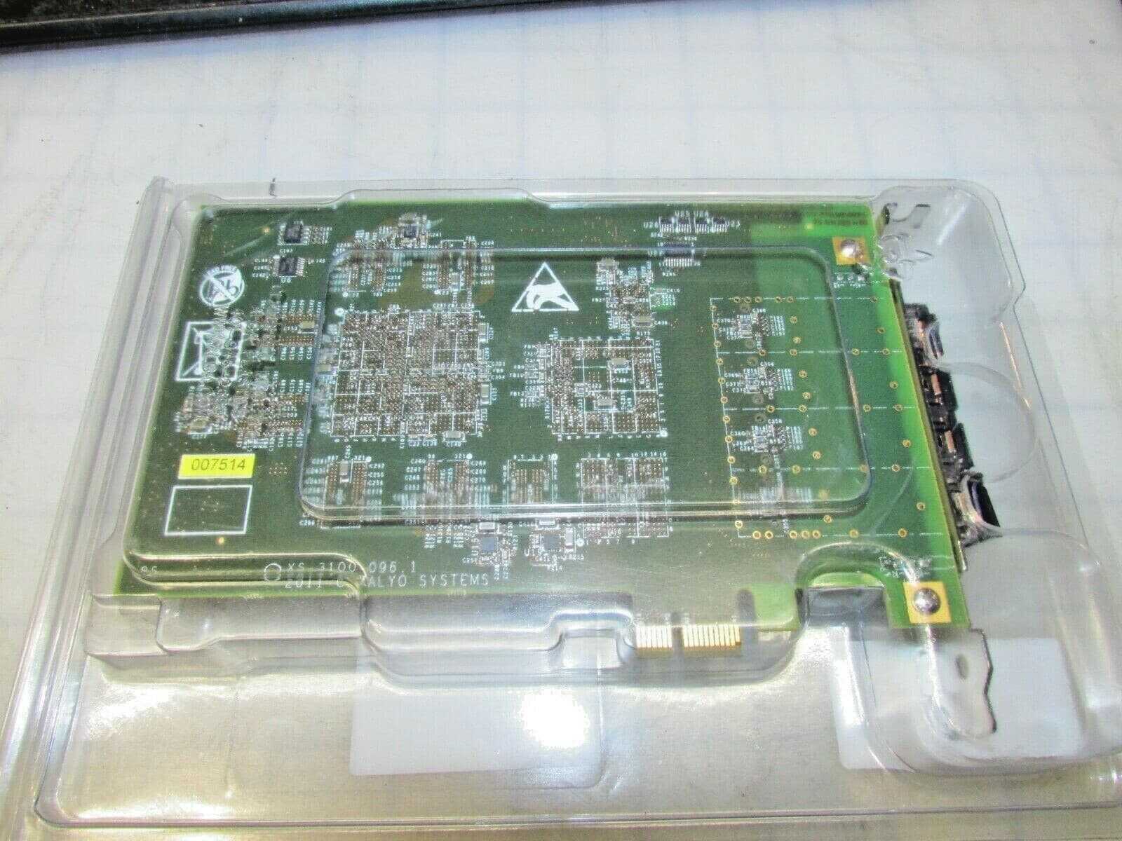 Xalyo Systems DUAL STM-1 & DUAL GIGABIT ETHERNET PCI EXPRESS CARD XS-3100