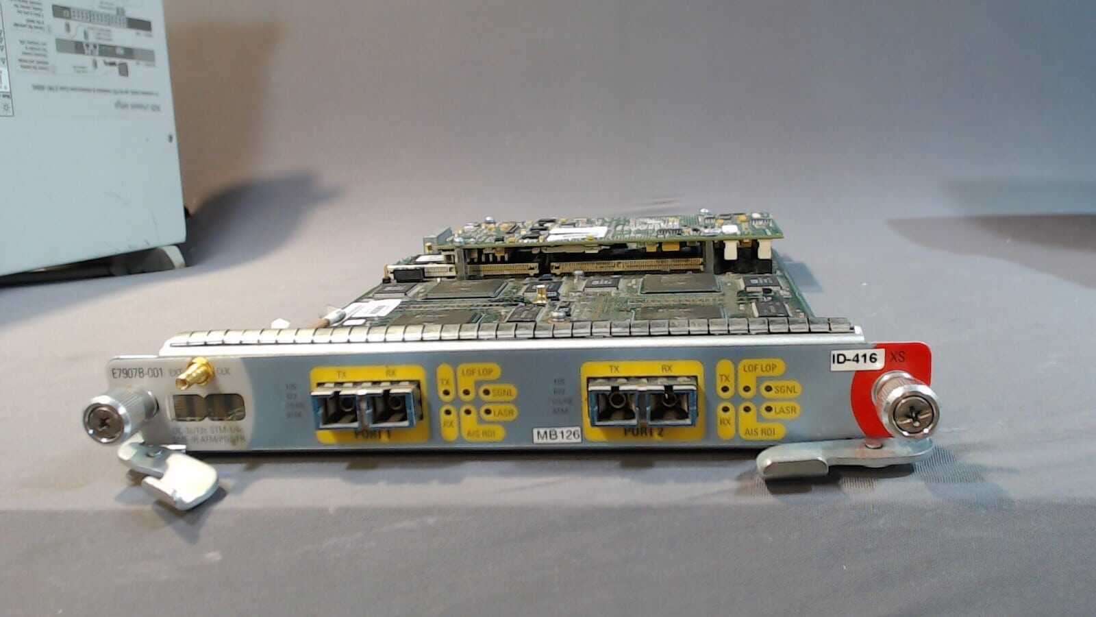 Agilent N2X E7907B-001 2-port Oc-3c/12c Atm/pos/fr Xr Test Card
