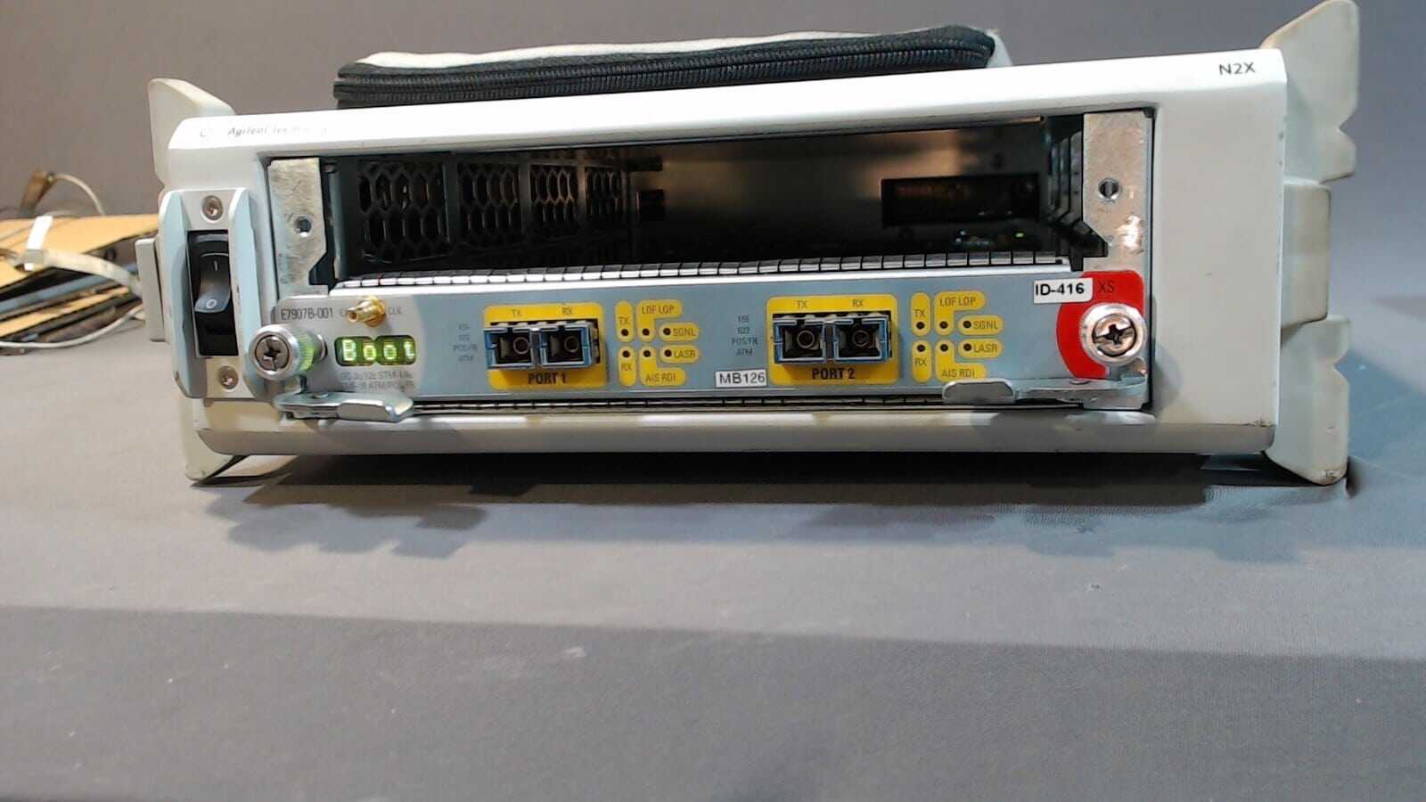 Agilent N2X E7907B-001 2-port Oc-3c/12c Atm/pos/fr Xr Test Card