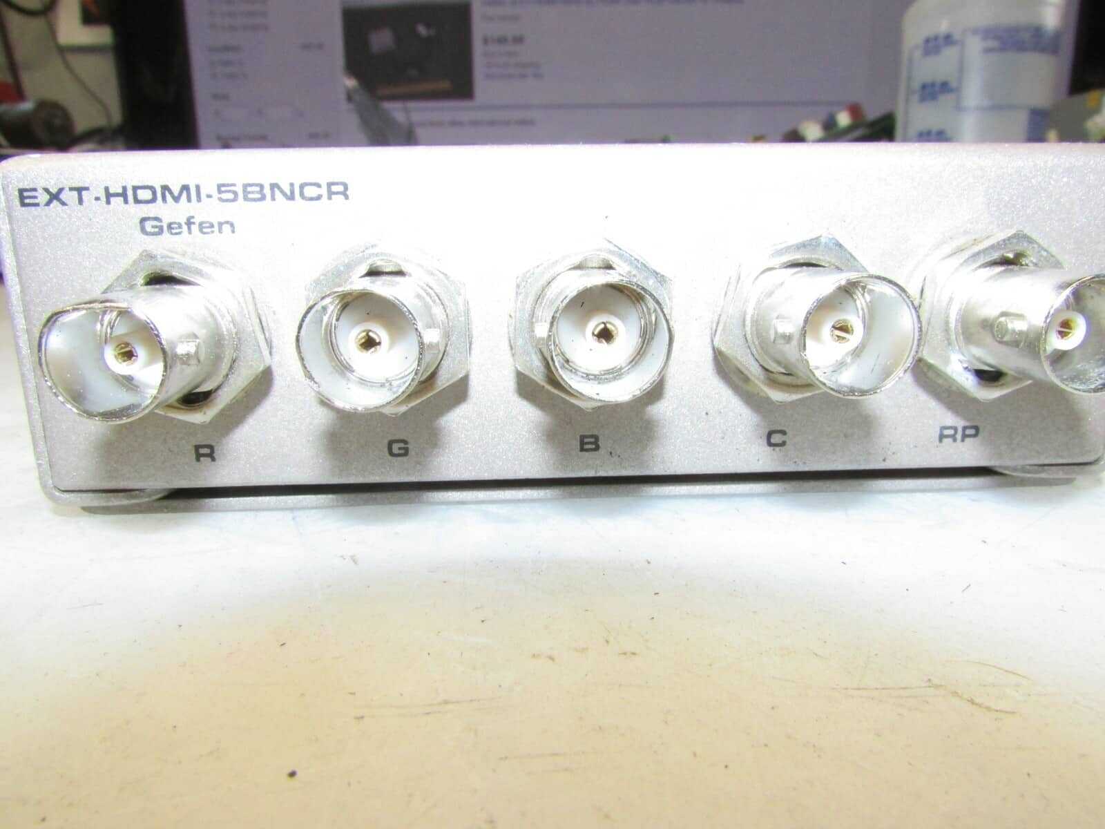 GEFEN HDMI OVER RGB R EXTENDER RECEIVER EXT-HDMI-5BNC R