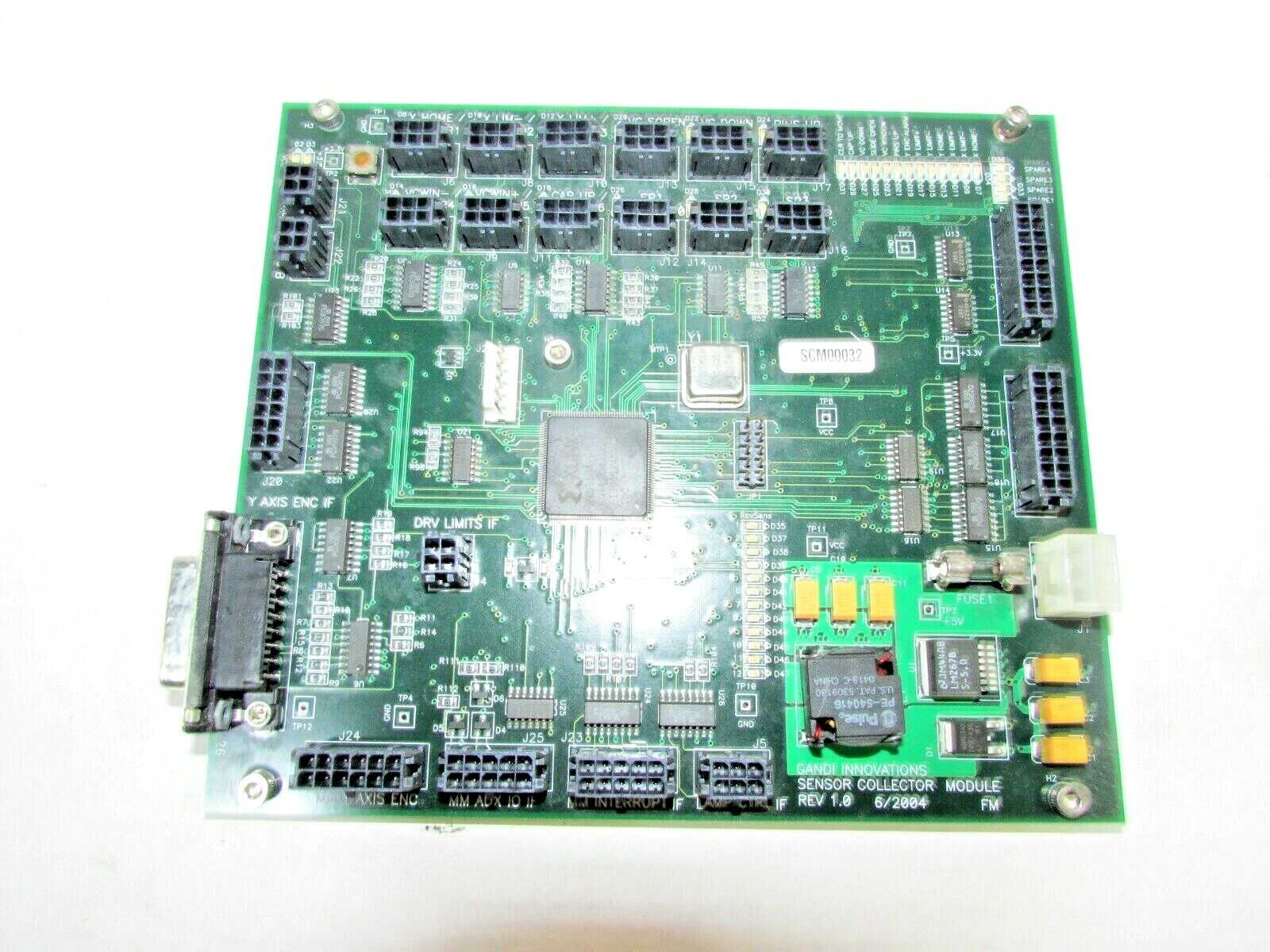 GANDI INNOVATIONS SENSOR COLLECTOR MODULE REV 1.0 6/2004