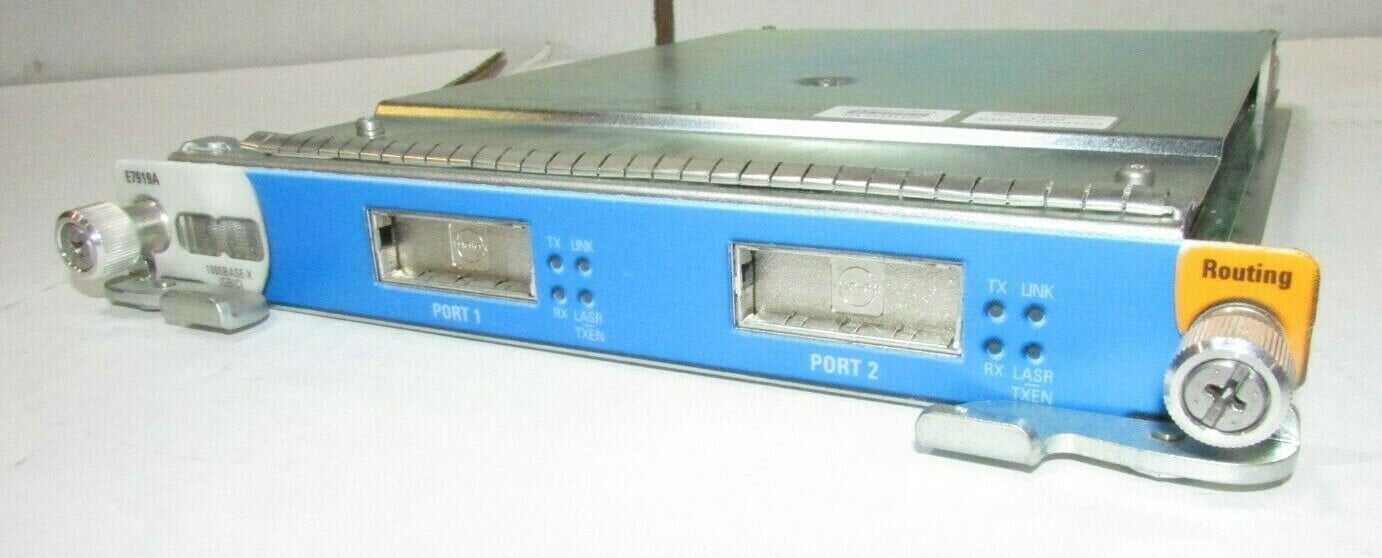 AGILENT N2X E7919A Gigabit Ethernet XR Test Card (GBIC)