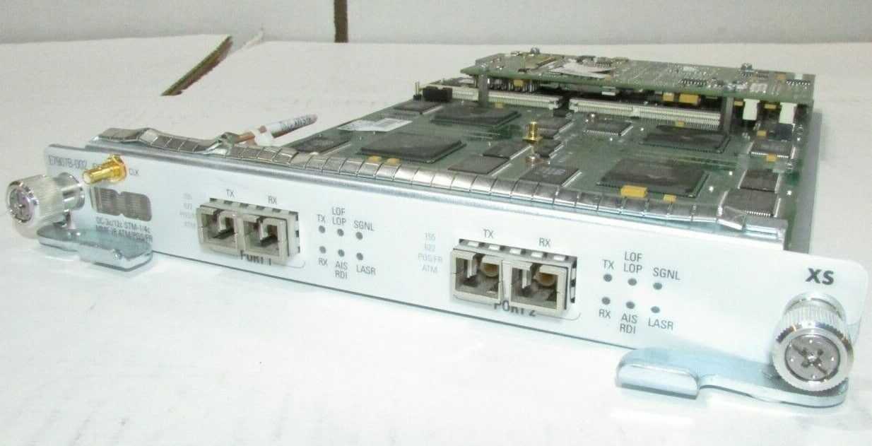 Agilent N2X E7907B-002 2-port OC-3c/OC-12c ATM/POS/FR XS Test Card