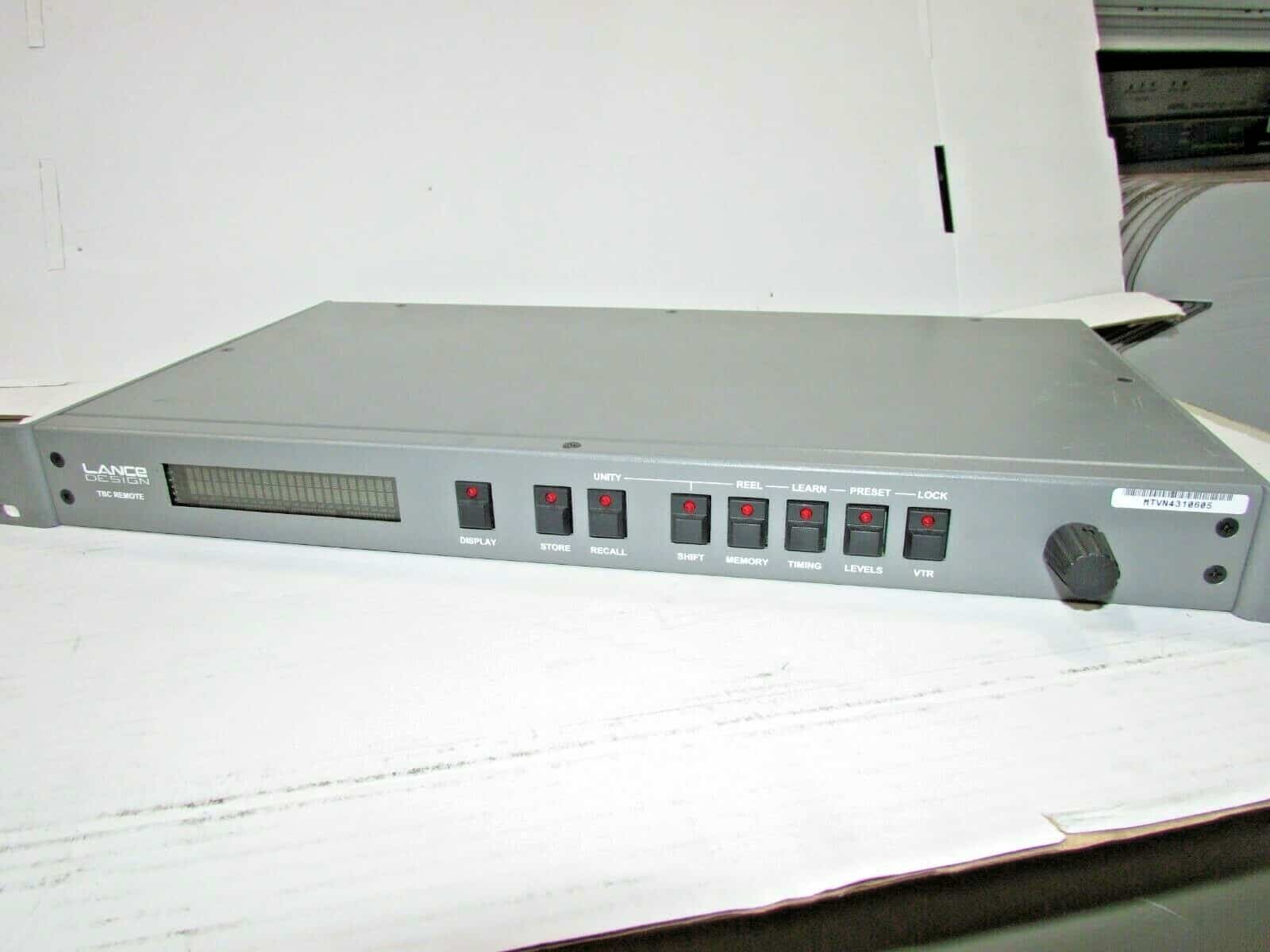 Lance Design RS232 Remote TBC System Model CP160B