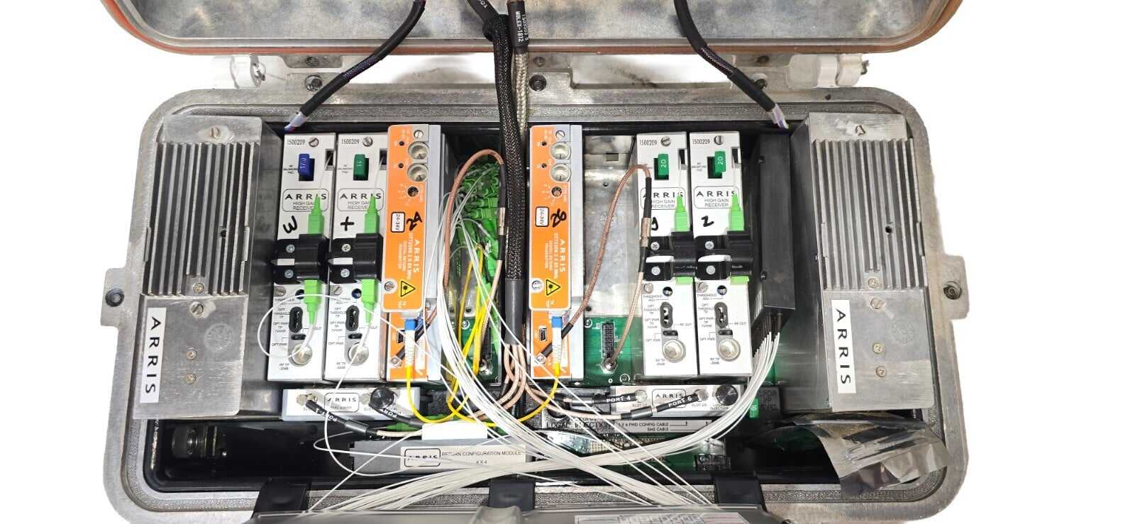 ARRIS Opti Max OM4100 4x4 Optical Node OM41GJ-8A3C&0007