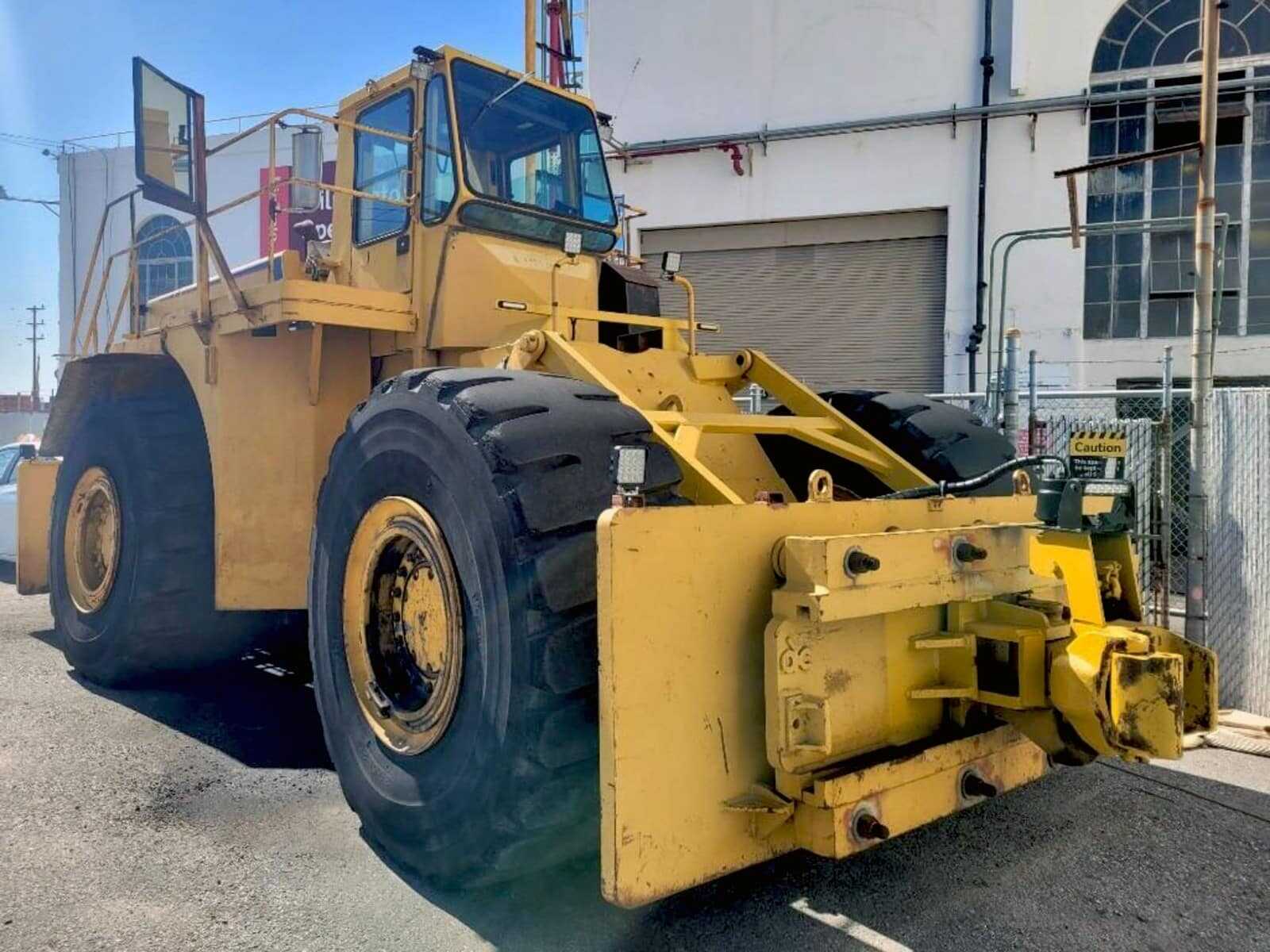 Michigan M-280C Heavy-Duty Wheel Pusher Railcar Mover - Running Condition