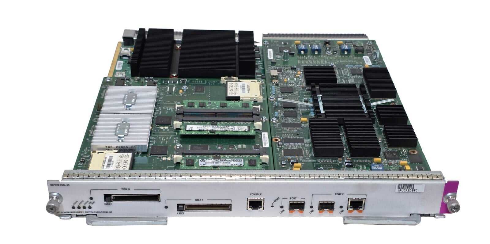 Cisco RSP720-3CXL-GE Route Switch Processor 7600/6500 -UNUSED SPARE