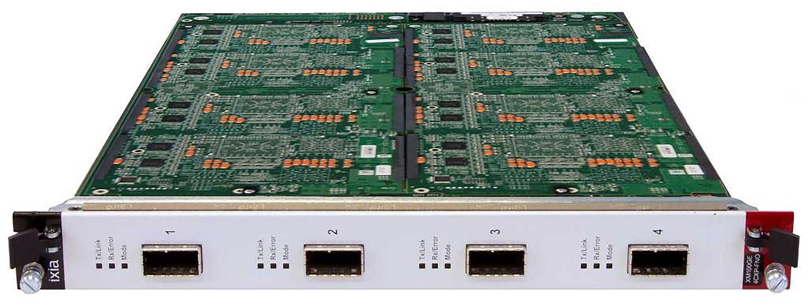 IXIA Xcellon-Multis XM100GE4CXP+FAN Multirate 100GE/40GE/10GE CXP Load Module