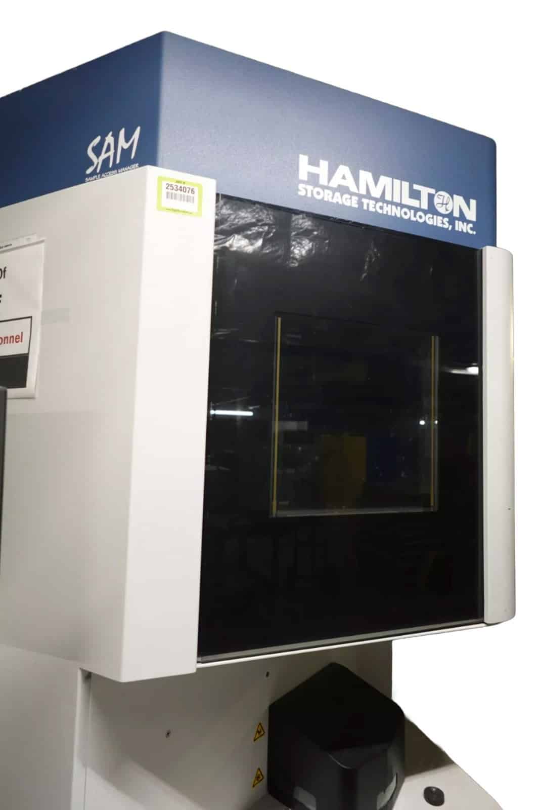Hamilton SAM 3000 Automated Biobank Storage System -80°C w/ PC & APC UPS