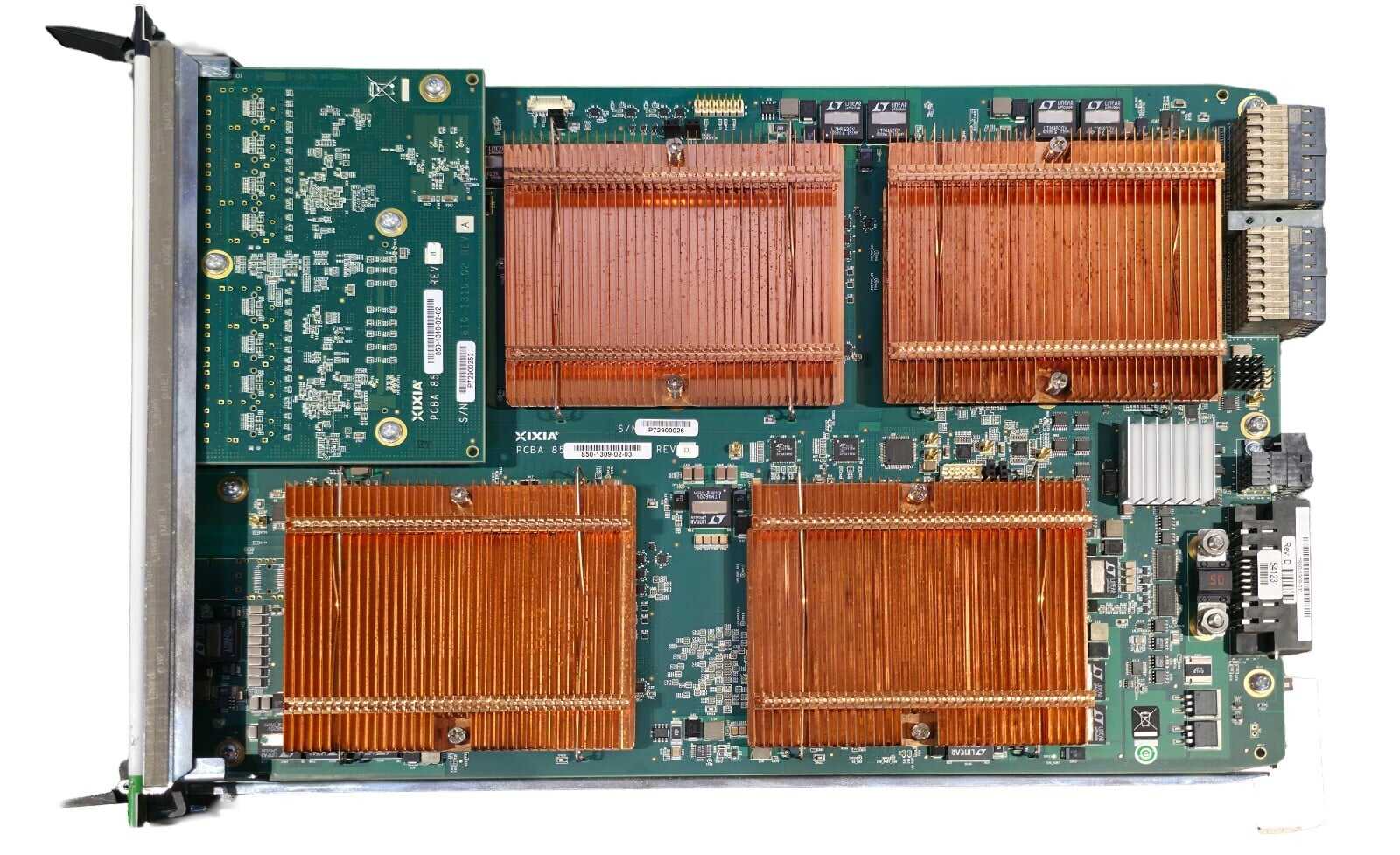 Ixia Keysight PerfectStorm PS10GE8 8-Port 10GbE SFP+ Load Module XGS12
