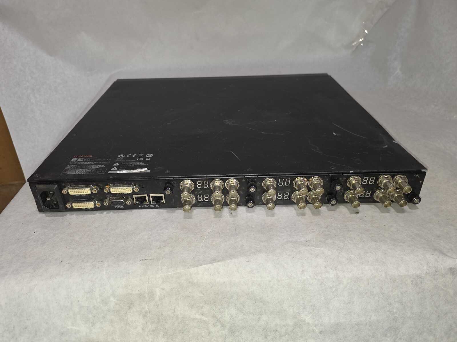 Galaxia LC-2012HD LED Screen Controller Main Control Unit Winvision DVI 12 BNC