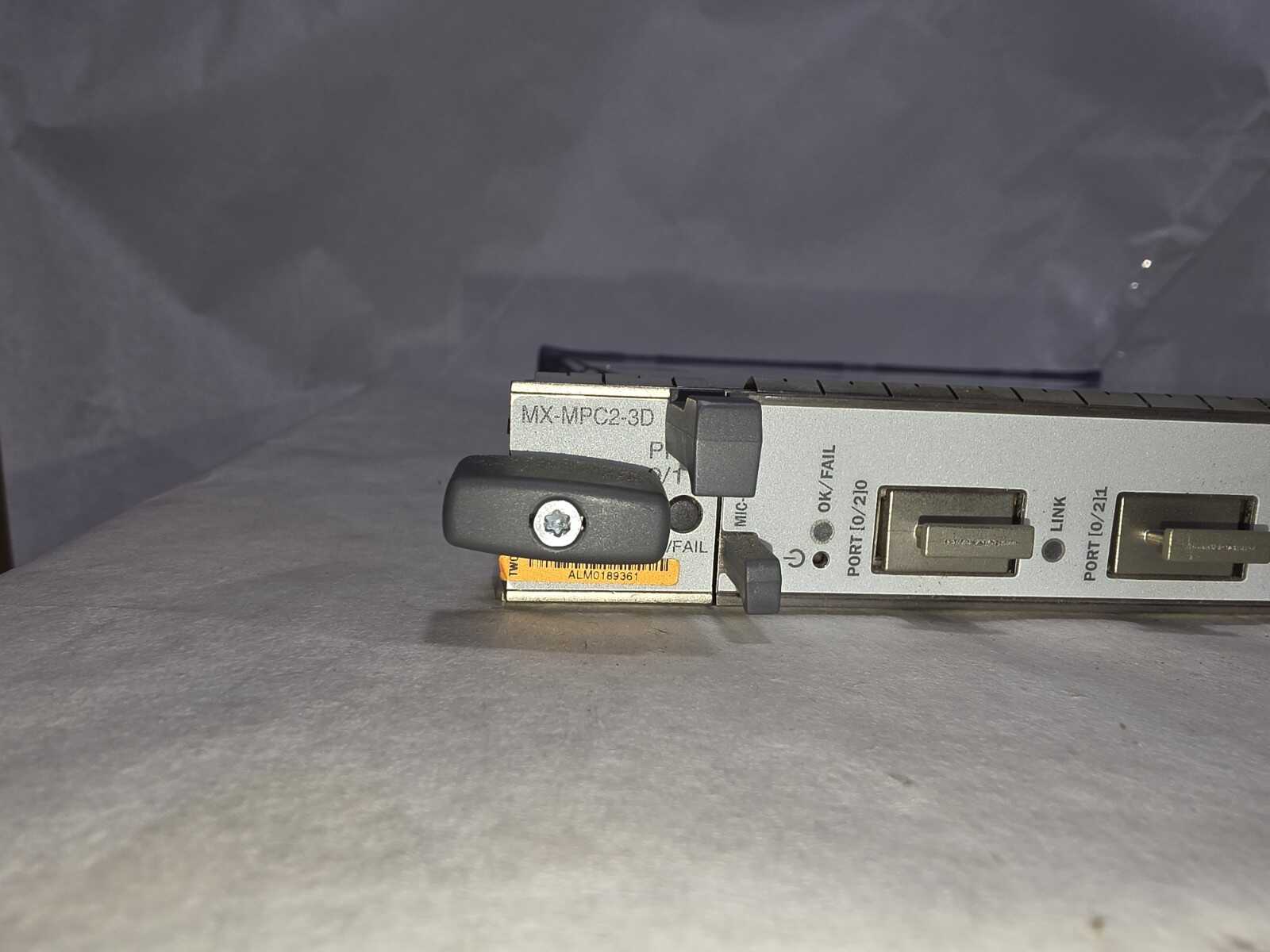 Juniper MX-MPC2-3D Line Card 2x MIC-3D-4XGE-XFP-B 8x 10GbE XFP MX240 MX480 MX960