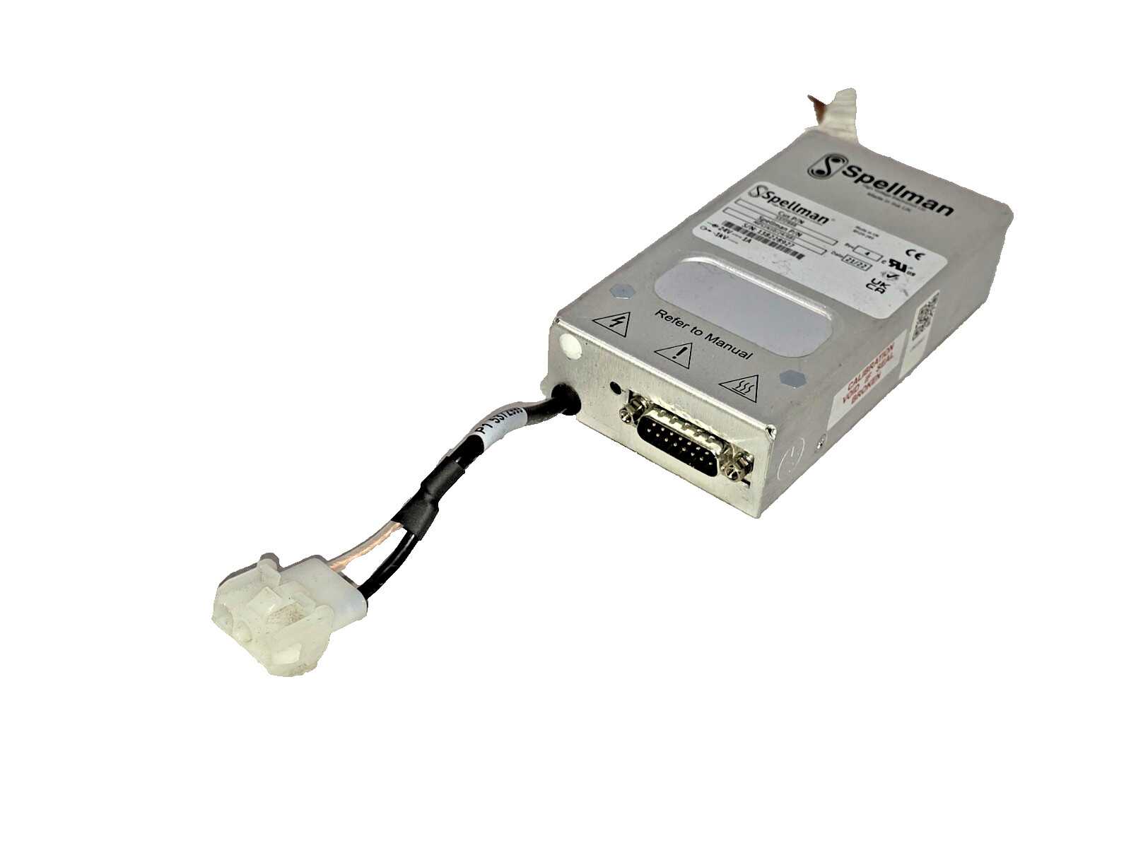 Spellman MPS1N10/24/681 High Voltage Power Supply 1kV Negative 10W 24Vdc Input