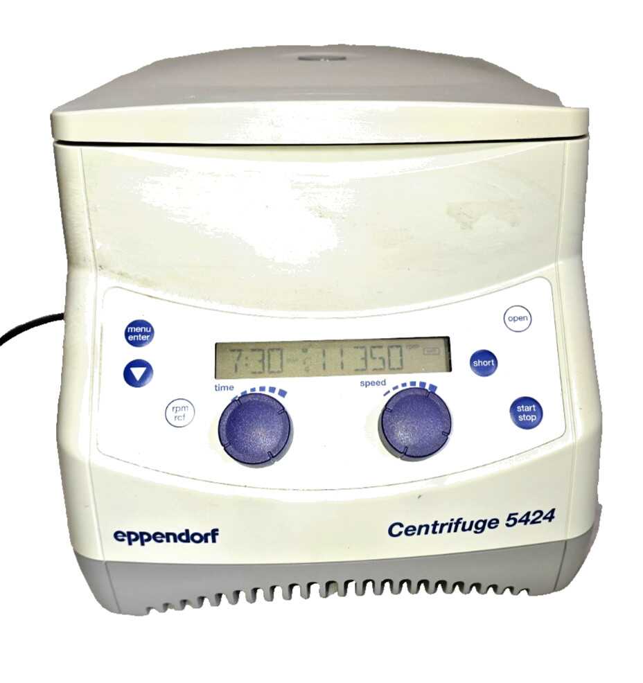 Eppendorf Centrifuge 5424 Microcentrifuge 24 Place FA-45-24-11 Rotor 15000 rpm