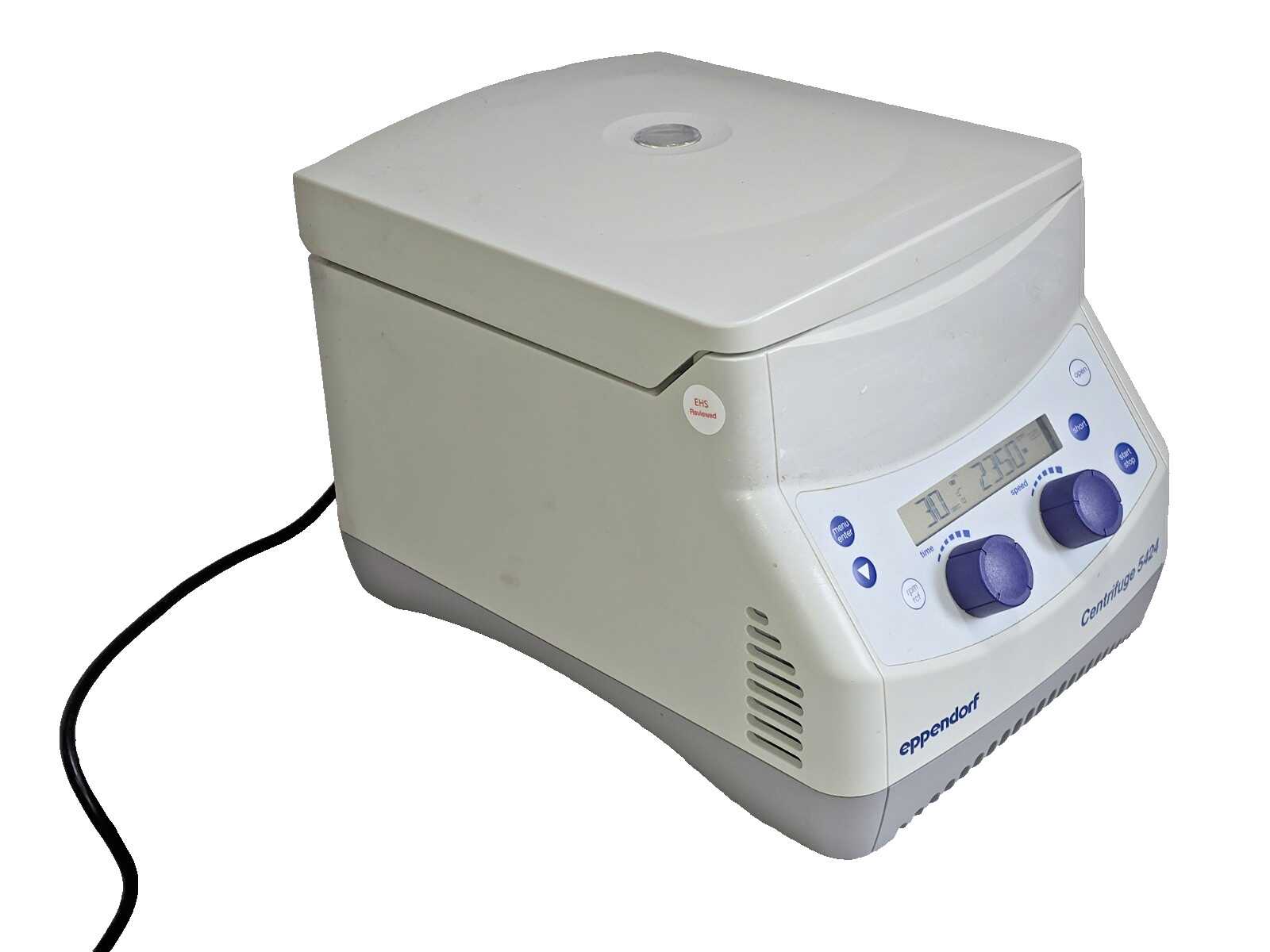 Eppendorf Centrifuge 5424 Microcentrifuge 24 Place FA-45-24-11 Rotor 15000 rpm