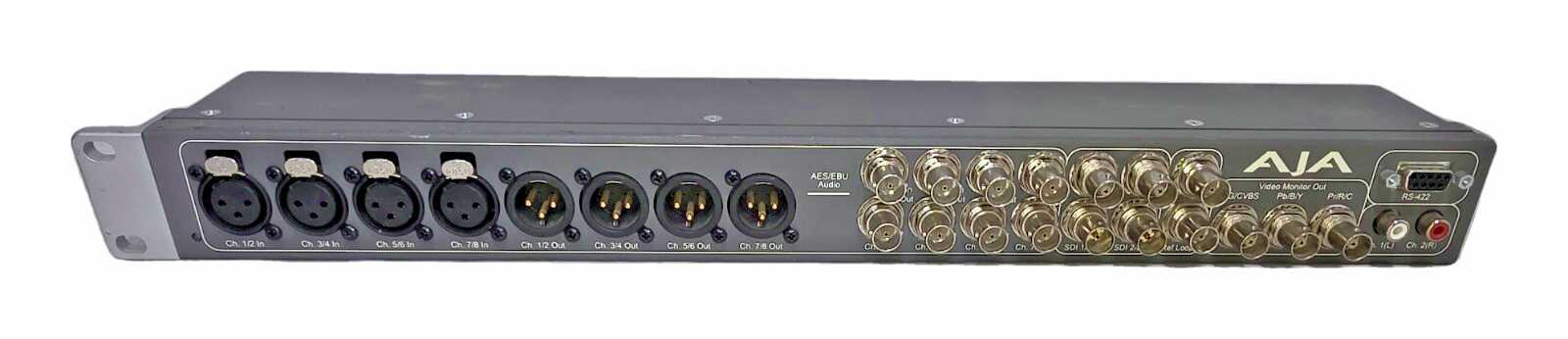 AJA KBox 101736 Breakout Box for KONA 2 SDI AES XLR RS-422 1RU Rackmount