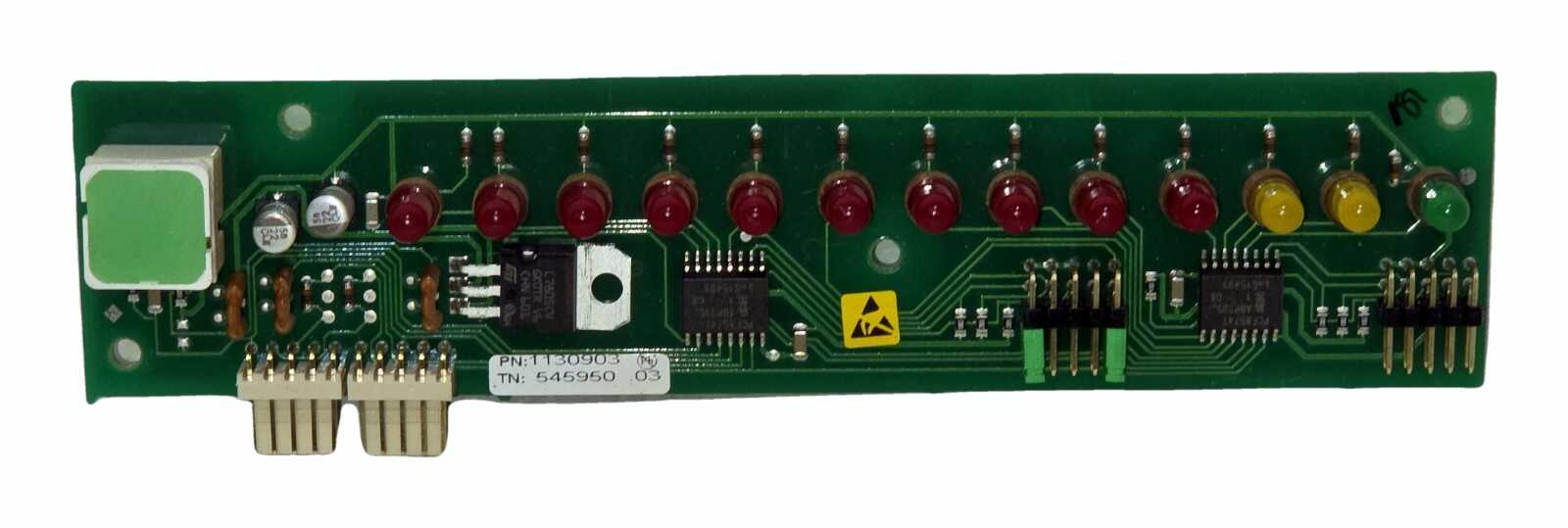 Benning 1130903 545950.03 LED Indicator Board I2C Bus Inverter Front Panel PCB