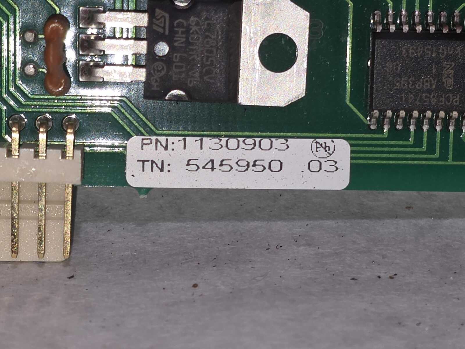 Benning 1130903 545950.03 LED Indicator Board I2C Bus Inverter Front Panel PCB