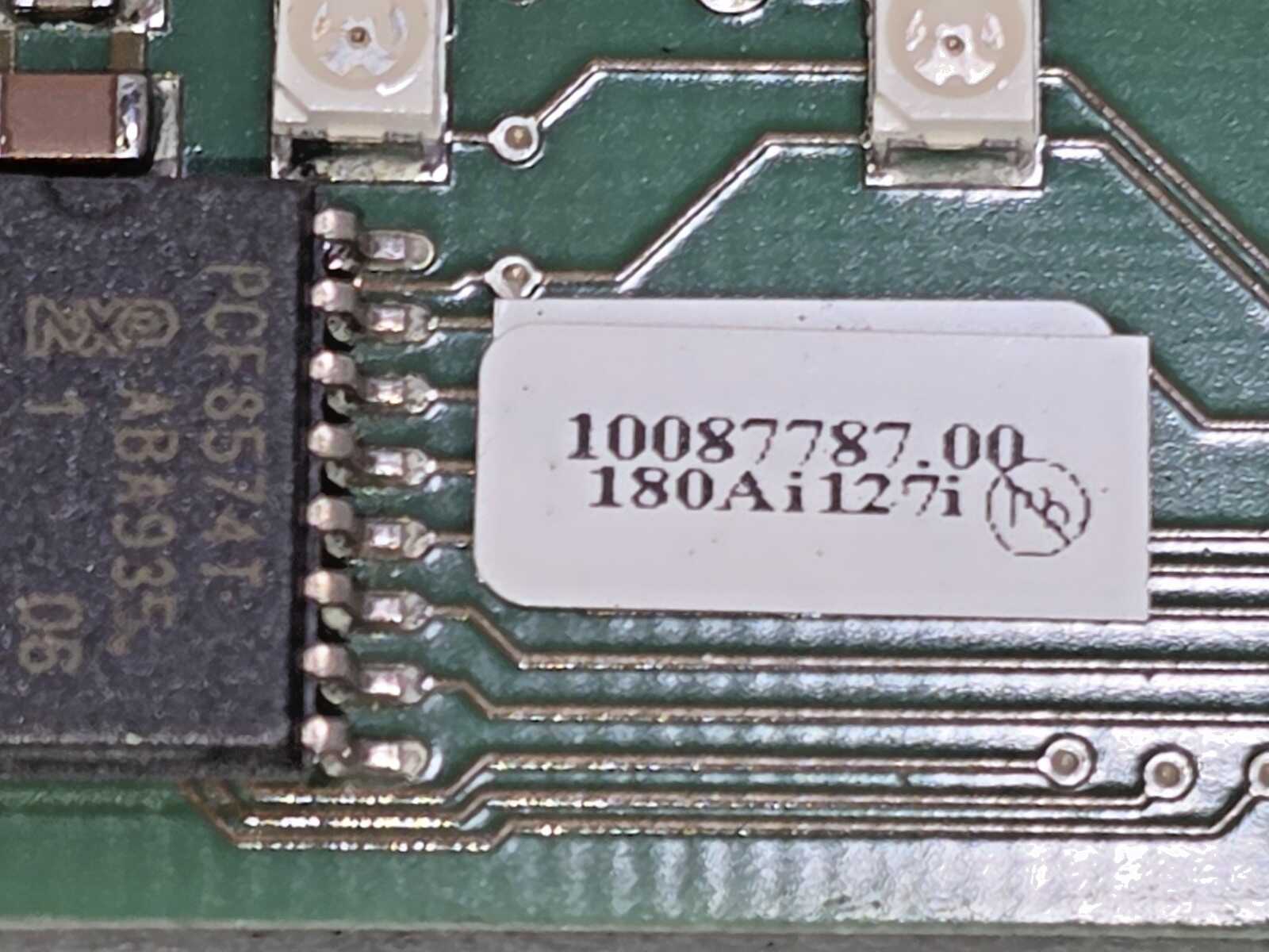 Benning 10087787.00 LED Indicator Board Inverter System PCF8574 I2C PCB
